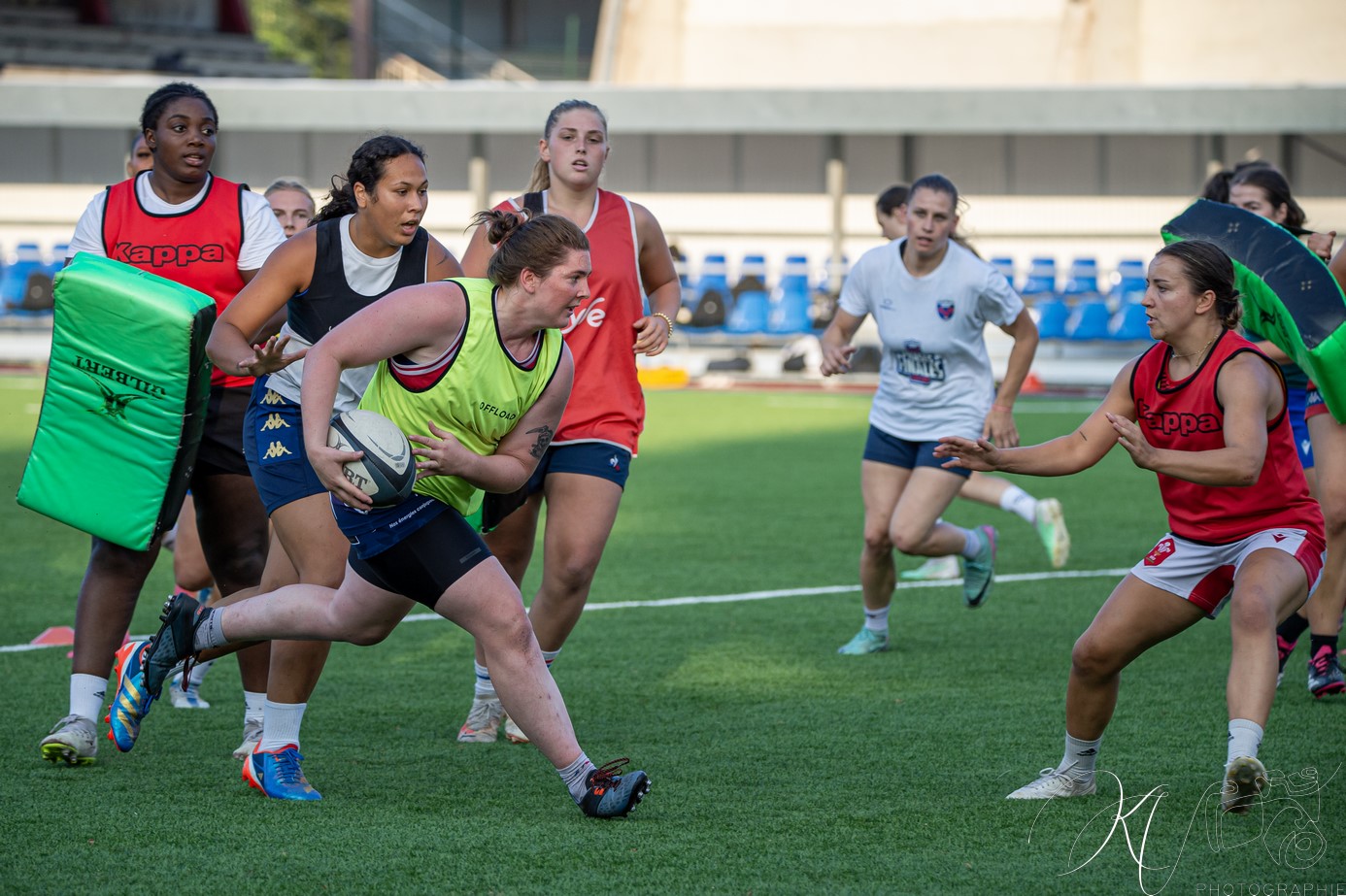  FC Grenoble Rugby -  - Rugby - ENTRAINEMENT FCG Amazones DU 24 août 2024 (#FCG24ENT2408) Photo by: Karine Valentin | Siuxy Sports 2024-08-24
