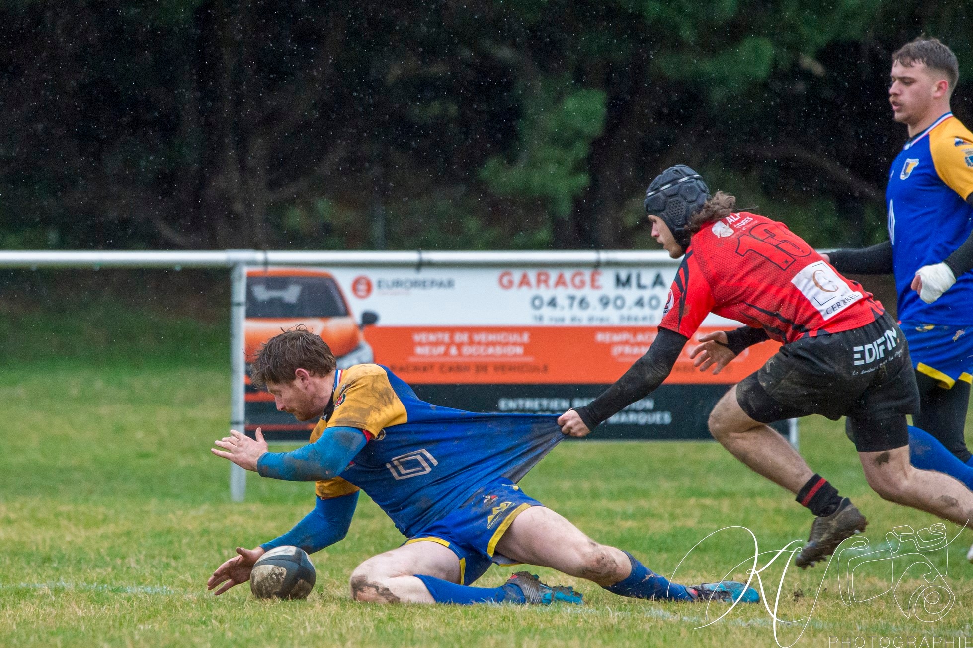  US Deux Ponts - US Renage Rives Rugby - Rugby - Fed2 2024 - US Deux Ponts vs Renage Rives (#F224US2PRRR03) Photo by: Karine Valentin | Siuxy Sports 2024-03-03