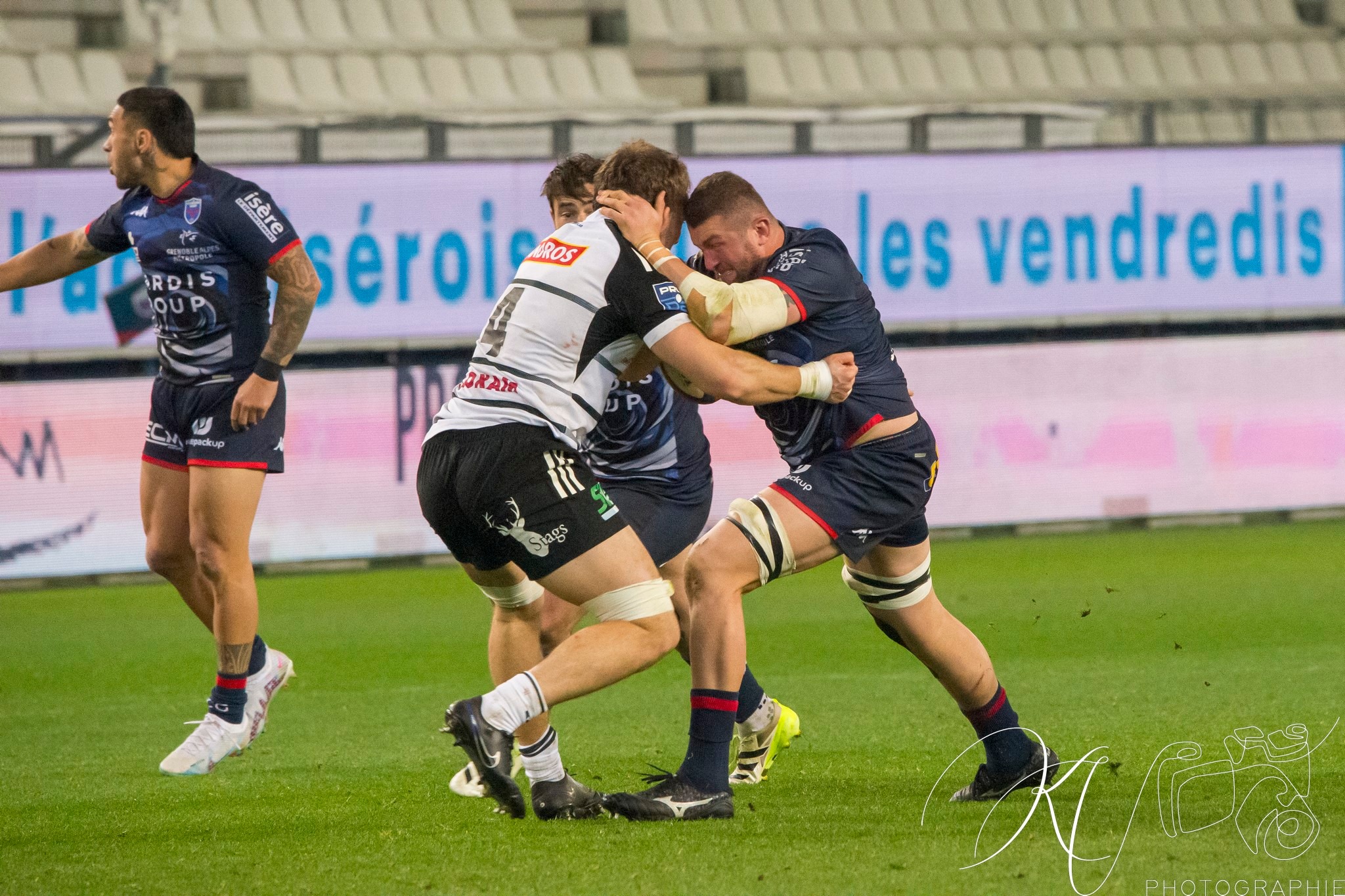  FC Grenoble Rugby - CA Brive - Rugby - Pro D2 - FC Grenoble (40) vs (29) CA Brive (#PD224FCGBRI02) Photo by: Karine Valentin | Siuxy Sports 2024-02-15