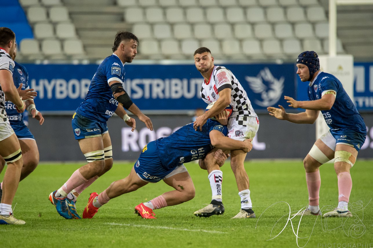  FC Grenoble Rugby - Valence Romans DR - Rugby - PRO D2 2024 - FC Grenoble (44) vs (22) Valence Romans DR (#PROD224FCGVRDR10) Photo by: Karine Valentin | Siuxy Sports 2024-10-11