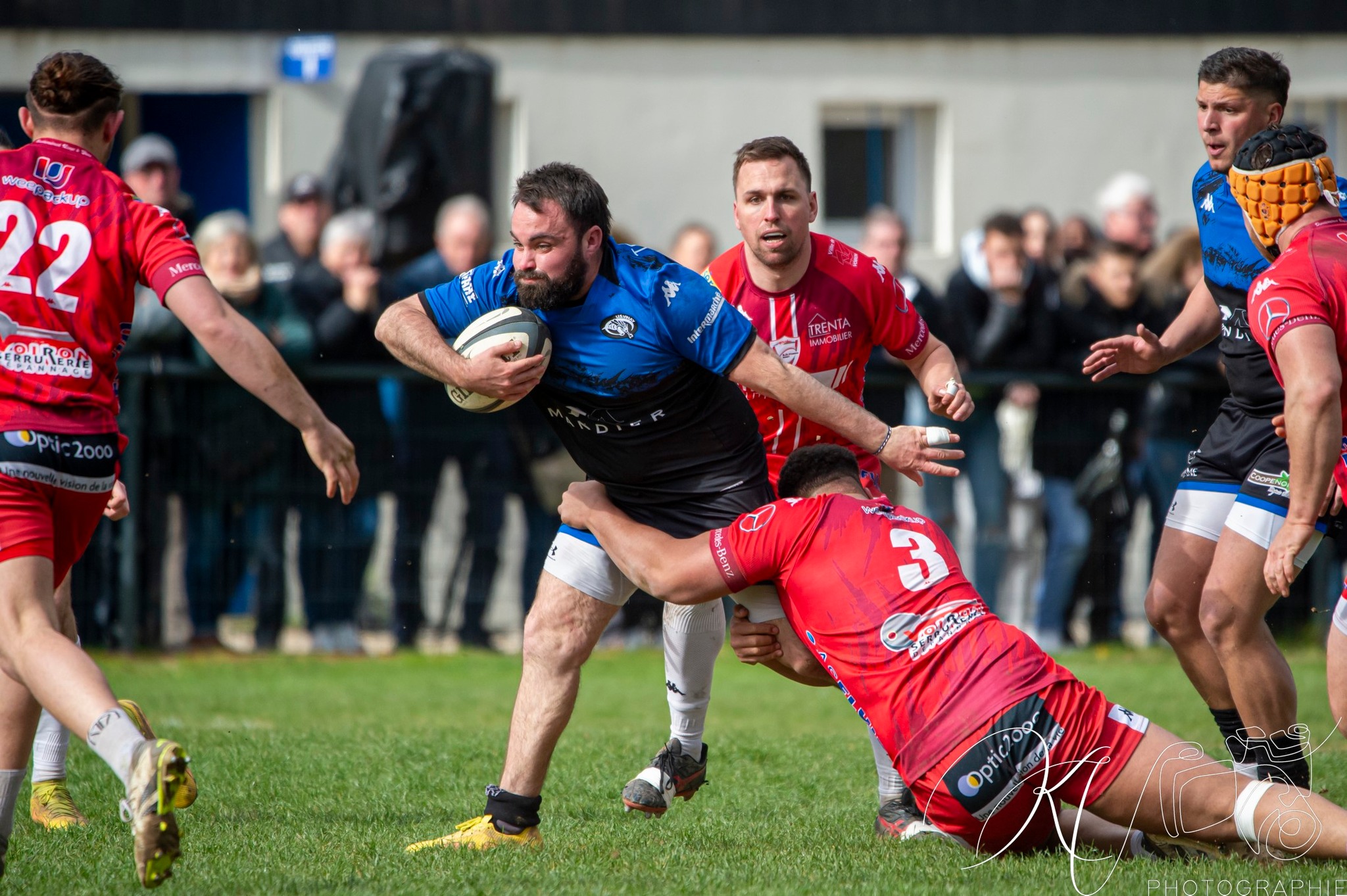  US Vinay - Stade Olympique Voironnais - Rugby - FFR 2024 Fed2 - US Vinay (27) vs (20) S.O. Voironnais (#FFR24F2USVSOV03) Photo by: Karine Valentin | Siuxy Sports 2024-03-24