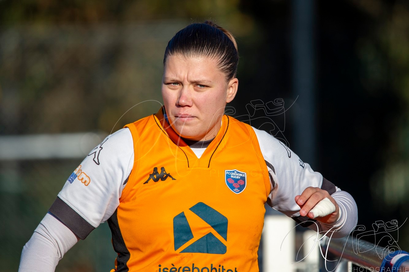  FC Grenoble Rugby - ASM Romagnat rugby féminin - Rugby - FFR 2024 - Réserve Élite - FCG Amazones vs ASM Romagnat (#FFR24REFCGASMR11) Photo by: Karine Valentin | Siuxy Sports 2024-11-30