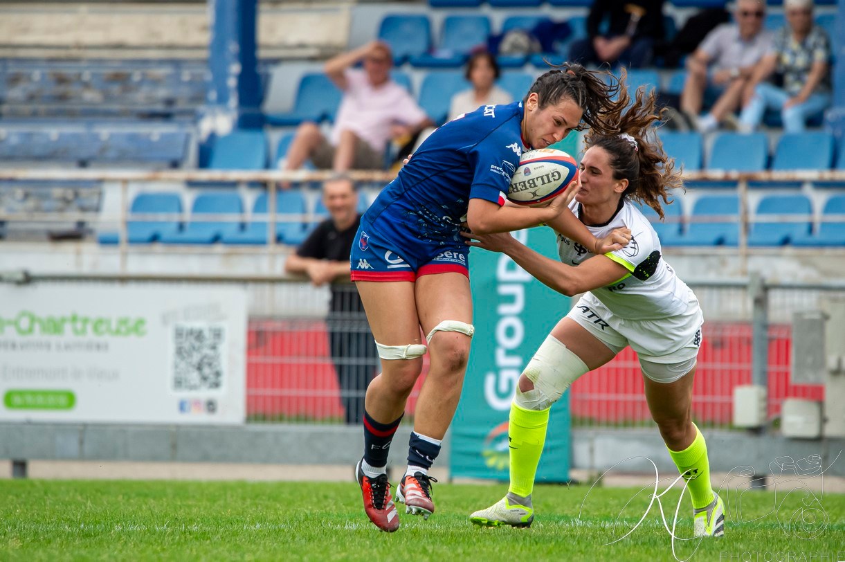  FC Grenoble Rugby - Stade Toulousain - Rugby - FFR 2024 Élite 1 F - FC Grenoble Amazones (23) vs (17) Stade Toulousain (#FFR24EL1FFCGST05) Photo by: Karine Valentin | Siuxy Sports 2024-05-12