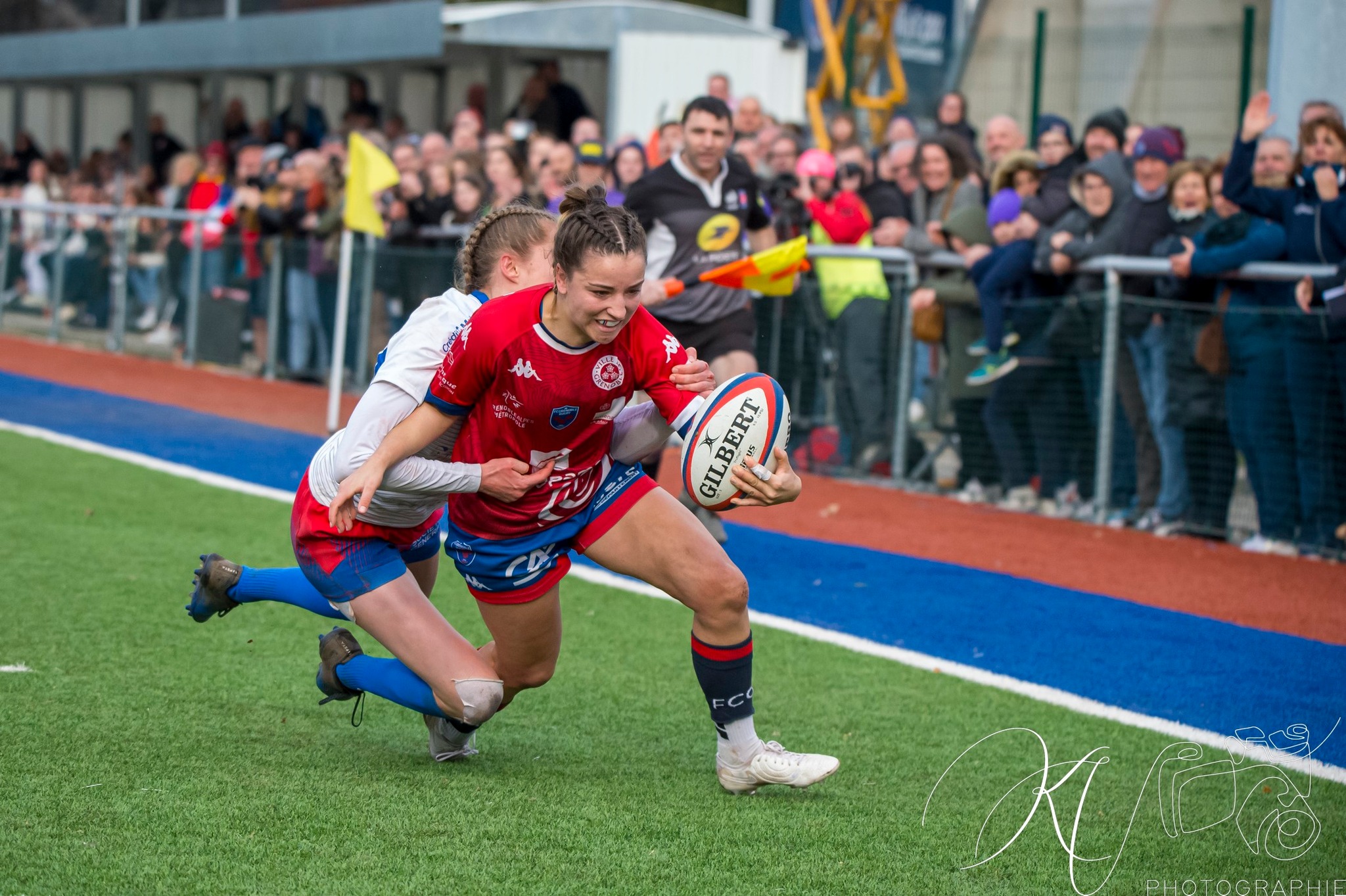 Alexandra CHAMBON -  FC Grenoble Rugby - Blagnac - Rugby - 2024 Élite 1 Féminine - FC Grenoble Amazones (18)  vs (13) Blagnac (#E1G24FCGBLA02) Photo by: Karine Valentin | Siuxy Sports 2024-02-18