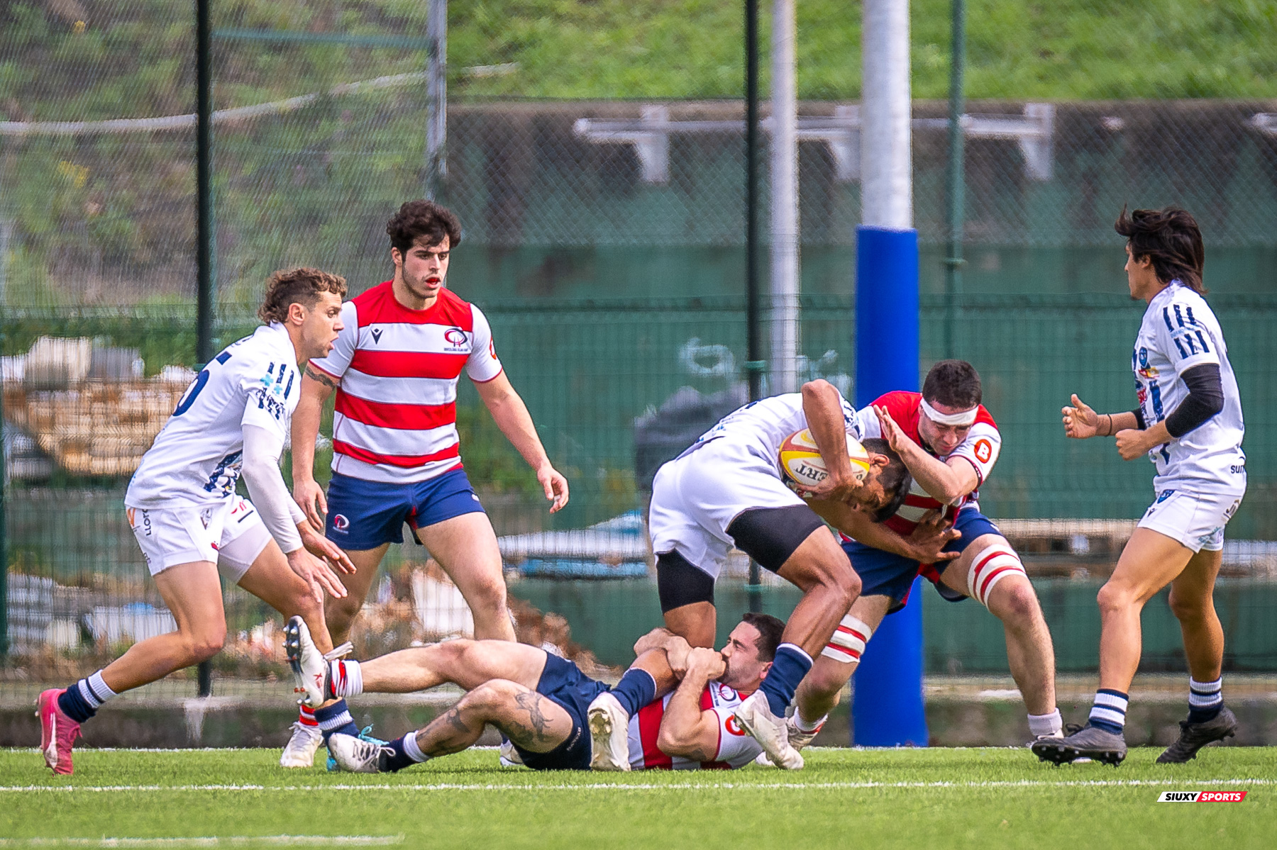  Universitario Bilbao Rugby - Club de Rugby La Vila - Rugby - FER 2024 - DHB - Universitario Bilbao Rugby (12) vs (38) CR La Vila (#FER24DHBUBRRHV02) Photo by: Fredy Monfoto | Siuxy Sports 2024-02-25