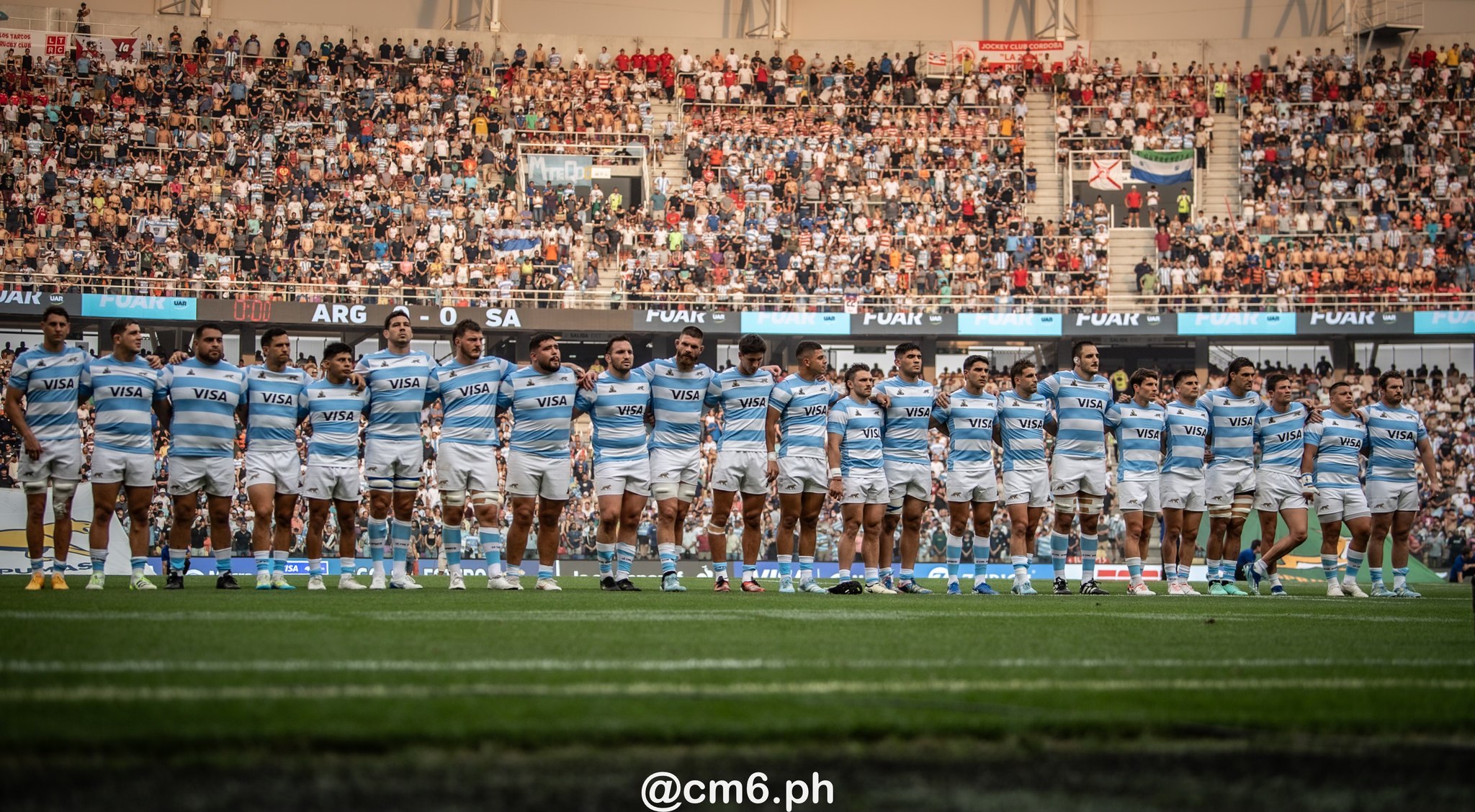  Selección Argentina de Rugby XV - South Africa national rugby union team - Rugby - Rugby Championship 2024 - Los Pumas (29) vs (28) Springboks - Santiago del Estero,  ARG (#RCH24ARGSA0921) Photo by: Christian Mas | Siuxy Sports 2024-09-21
