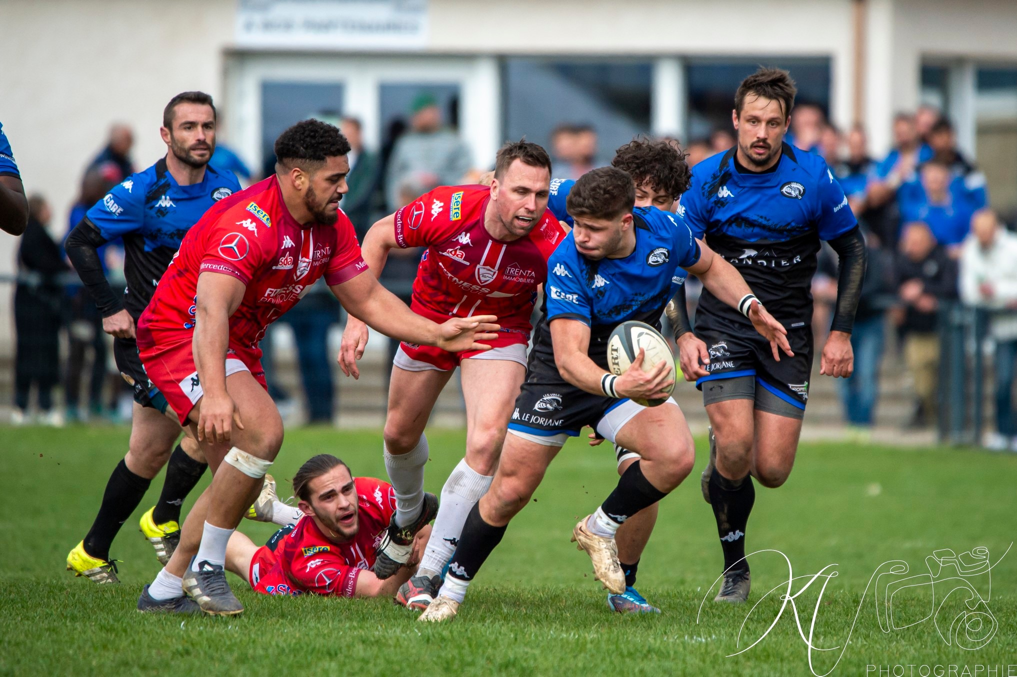  US Vinay - Stade Olympique Voironnais - Rugby - FFR 2024 Fed2 - US Vinay (27) vs (20) S.O. Voironnais (#FFR24F2USVSOV03) Photo by: Karine Valentin | Siuxy Sports 2024-03-24