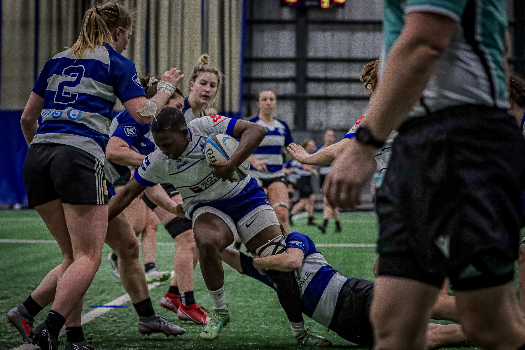  Équipe féminine - Rugby Québec -  - Rugby - QORC-CROQ 2024 - Québec Est (22) vs (16) Québec Ouest  (#RQ24CROQESTOUE04) Photo by: Photo Mayarts | Siuxy Sports 2024-04-01