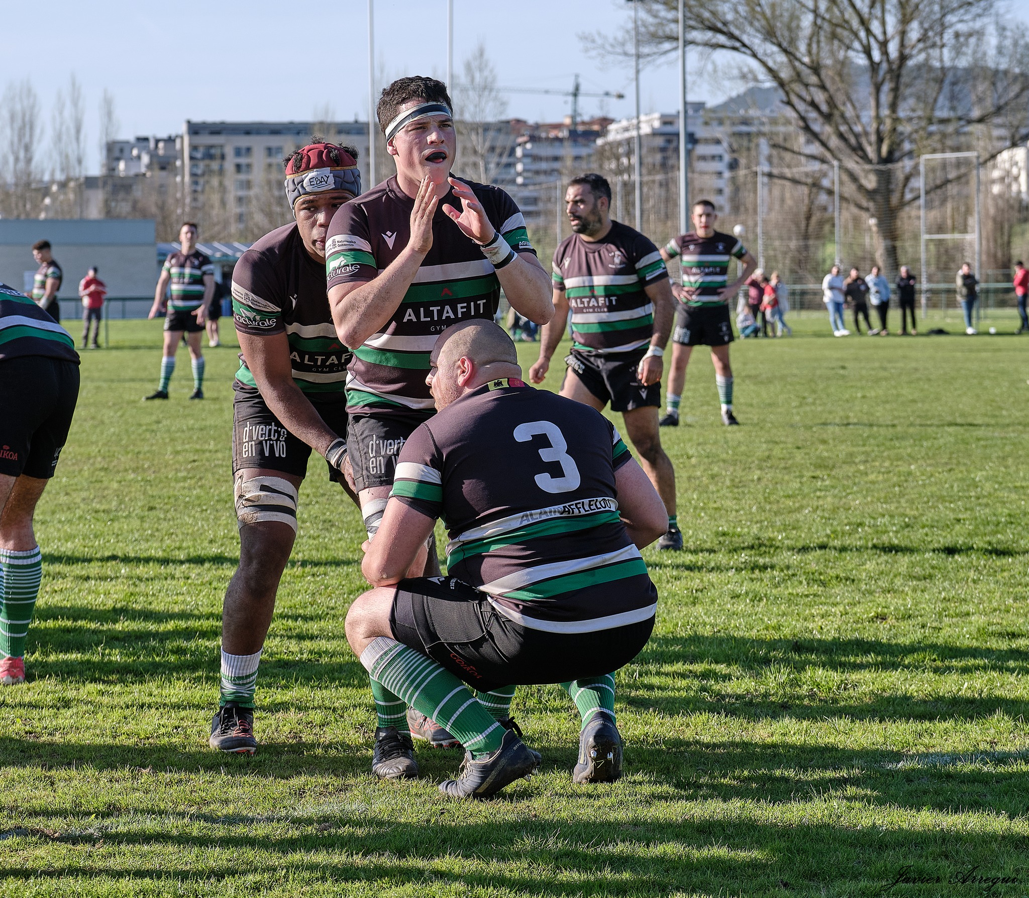 Javier BARREALES ALVES - Talla SAMB ALDASORO -  La Única Rugby Taldea - Uribealdea Rugby Kirol Elkartea - Rugby - FER 2024 - DHB - La Unica RT (41) vs (9) Uribealdea Rugby - Reel 2 (#FER24DHBUNIURI02) Photo by: Javier Arregui | Siuxy Sports 2024-03-23