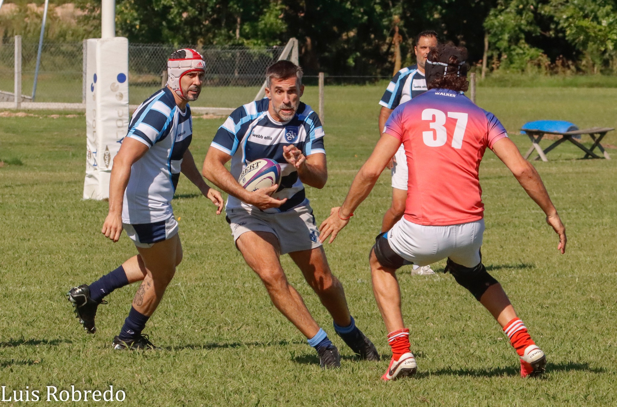  Repuestos XV - Club Argentino de Rugby - RugbyV - 6TO ENCUENTRO DE VETERANOS DEL ARECO RUGBY CLUB - Repuestos XV vs Club Argentino de Rugby (#2024EncVetARCRXVCAR) Photo by: Luis Robredo | Siuxy Sports 2024-03-09