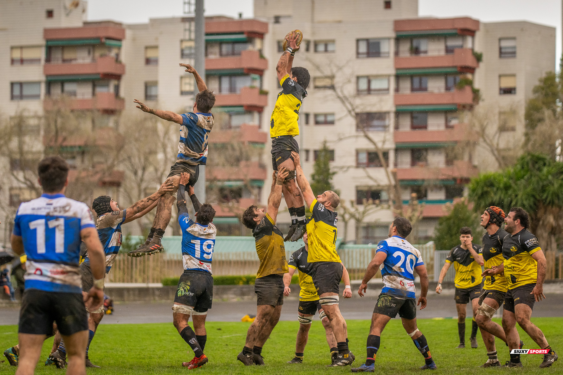  Getxo Artea Rugby Taldea - Club de Rugby Sant Cugat - Rugby - Élite Div Honor B masculina - Getxo (17) vs (5) Sant Cugat (#E24DBMGETSC03) Photo by: Fredy Monfoto | Siuxy Sports 2024-03-03