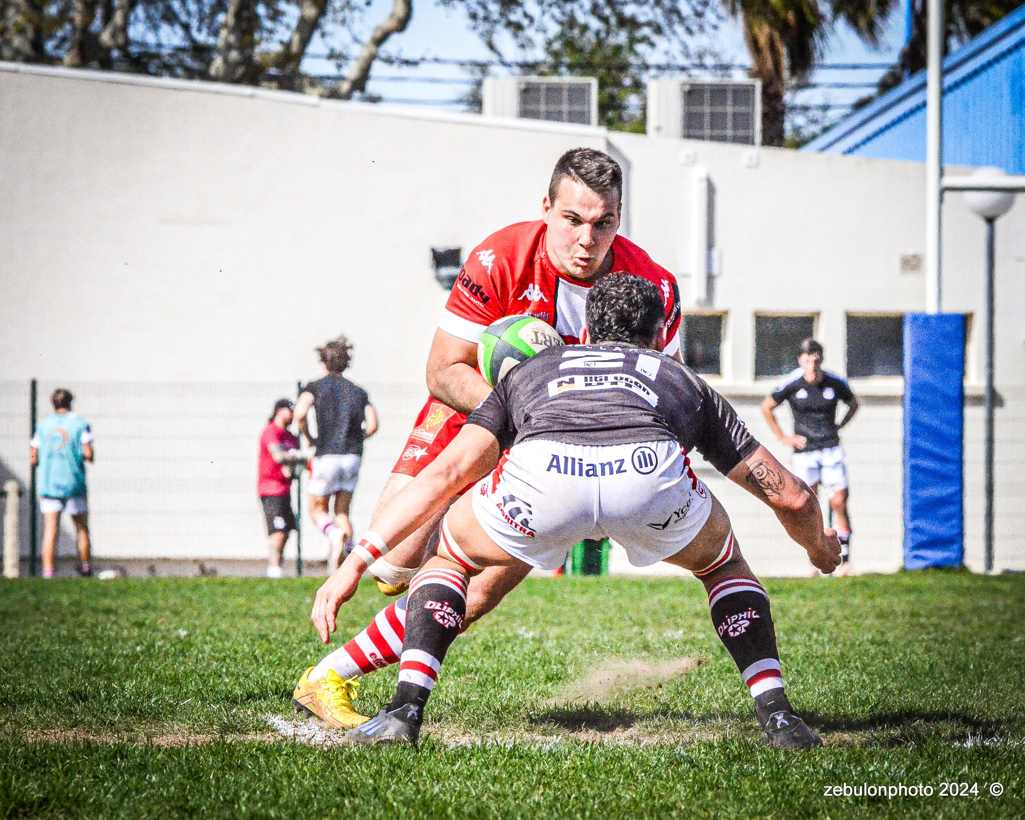  Étoile Sportive Catalane - Football Club Villefranchois - Lauragais - Rugby - FFR -  Fed 2 2024 - Etoile Sportive Catalane vs FC Villefranchois (#FFR24F2ESCFCV03) Photo by: Photo Zebulon | Siuxy Sports 2024-03-23
