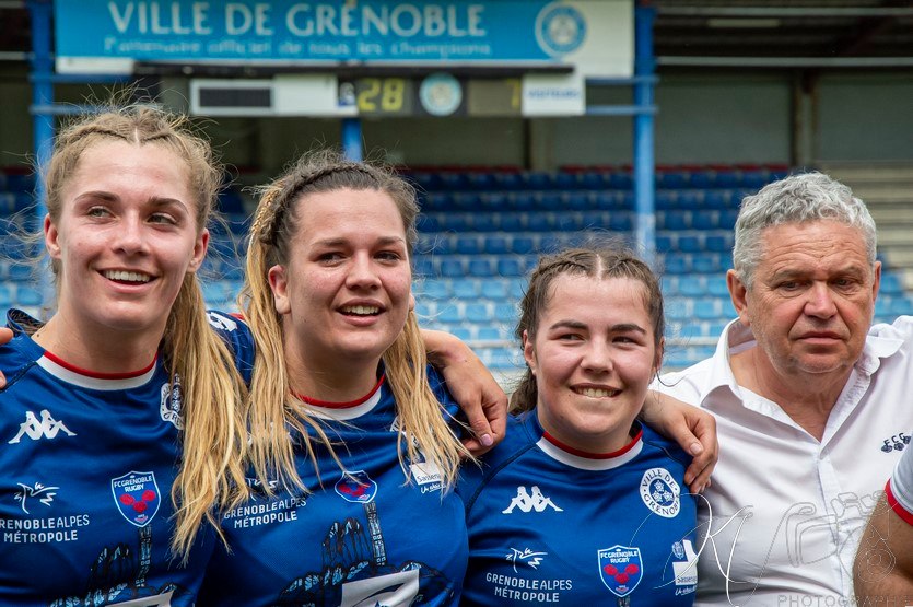  FC Grenoble Rugby - Stade Toulousain - Rugby - FFR 2024 Élite 1 F - FC Grenoble Amazones (23) vs (17) Stade Toulousain (#FFR24EL1FFCGST05) Photo by: Karine Valentin | Siuxy Sports 2024-05-12