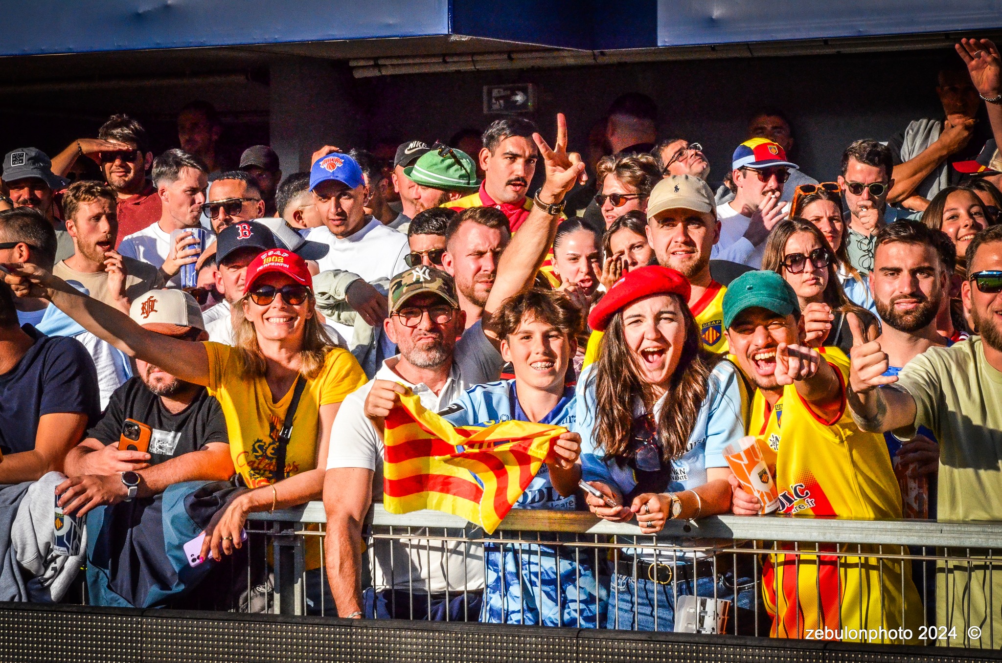  US Arlequins Perpignanais - Lyon Olympique Universitaire - Rugby - FFR 2024 - TOP14 - USAP (51) VS (20) LOU (#FFR24T14USALOU04) Photo by: Photo Zebulon | Siuxy Sports 2024-04-20