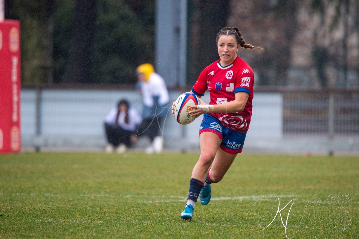  FC Grenoble Rugby - Stade Toulousain - Rugby - FFR 2024 - Élite 1 Fém - FC Grenoble (15) vs (15) Stade Toulousain RF (#FFR24E1FFCGST12) Photo by: Karine Valentin | Siuxy Sports 2024-12-07