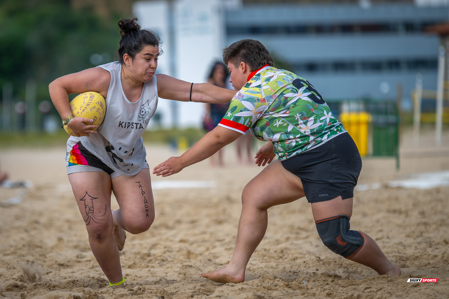 Universitario de Cantabria Rugby Club - Santoña Rugby Club - Rugby Playa - Circuito International del Cantabrico de Rugby Playa - IV Torneo Internacional de Laredo (#2024RugbyPlayaIVLaredo) Photo by: Fredy Monfoto | Siuxy Sports 2024-07-13