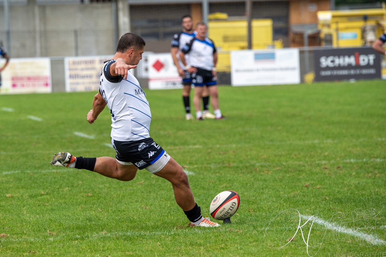  Bièvre Saint-Geoirs RC - US Vinay - Rugby - FFR 2024 Fed2 - Bievre SG vs US Vinay (#FFR24F2BSGUSV09) Photo by: Karine Valentin | Siuxy Sports 2024-09-22
