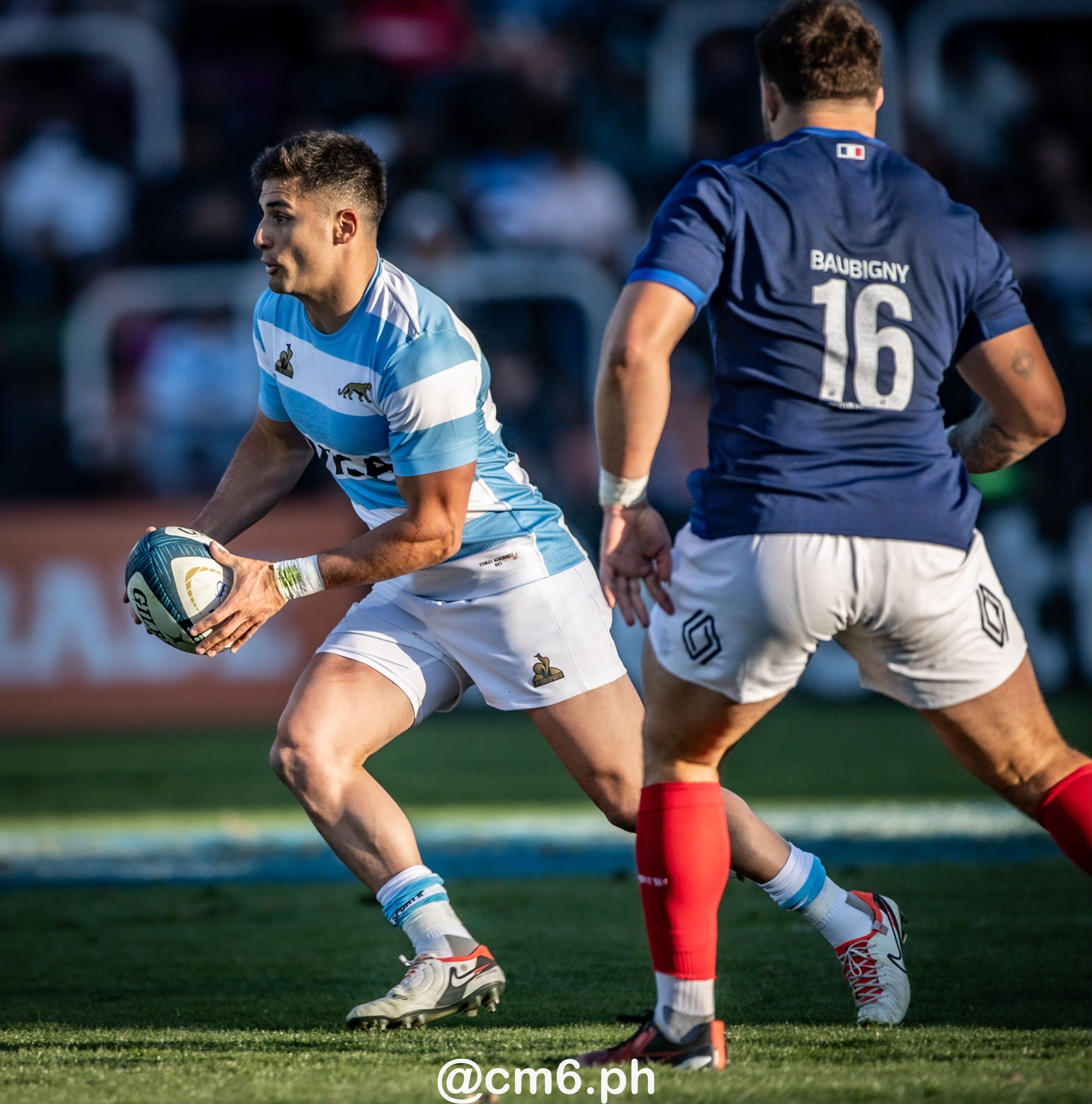 Tomas ALBORNOZ -  Selección Argentina de Rugby XV - Équipe de France de rugby à XV - Rugby - 2024 - Los Pumas - Argentina (13) vs (28) Francia (#2024PUMFRA07) Photo by: Christian Mas | Siuxy Sports 2024-07-06