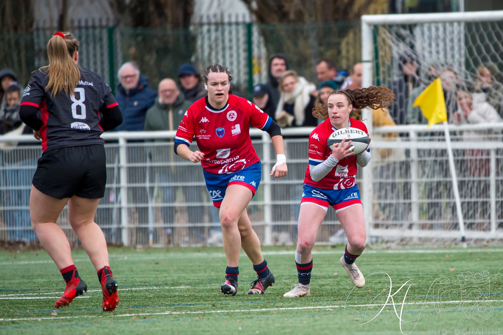  Lyon Olympique Universitaire - FC Grenoble Rugby - Rugby - Elite 1 2023 - Lyon O.U. (39) vs (14) FC Grenoble (#EL124LOUFCG02) Photo by: Karine Valentin | Siuxy Sports 2024-02-24