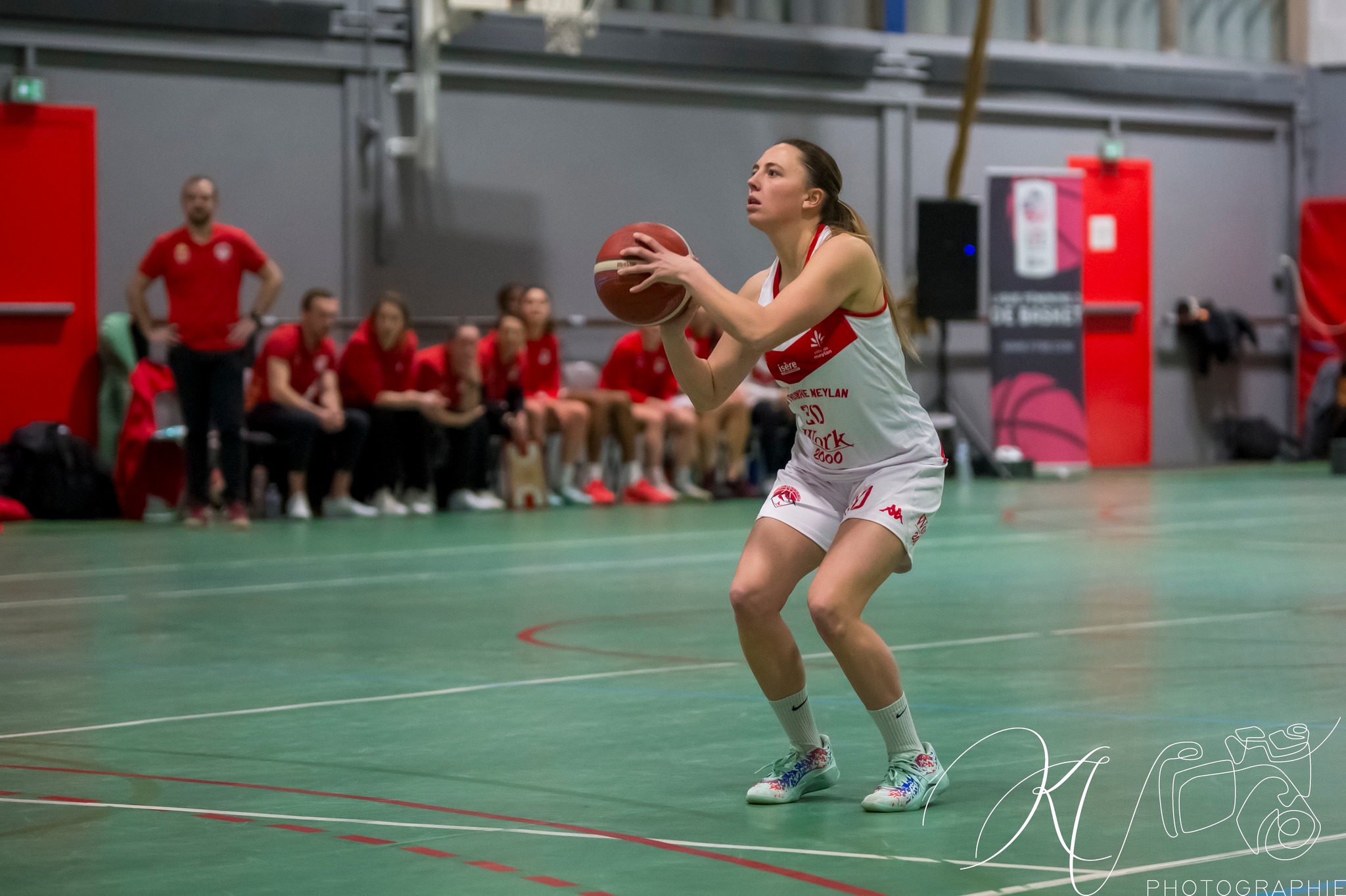  BC Tronche Meylan - Feytiat Basket 87 - Basketball - LF2 2024 - BCTM (80) vs (56) Feytiat (#FFBBLF224BCTFEY01) Photo by: Karine Valentin | Siuxy Sports 2024-01-20