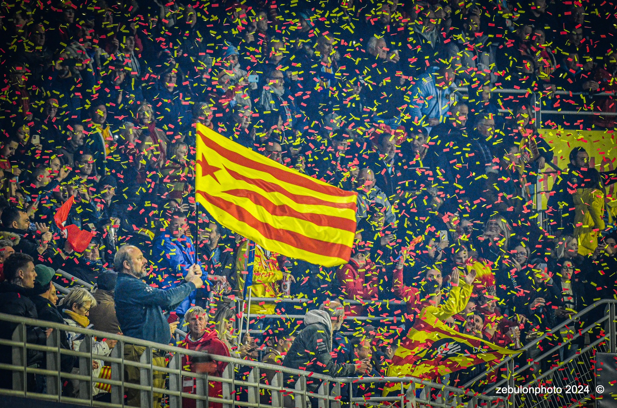  US Arlequins Perpignanais - RC Toulonnais - Rugby - TOP 14 - Perpignan (27) vs (17) RC Toulonnais (#TOP1424USAPRCT03) Photo by: Photo Zebulon | Siuxy Sports 2024-03-09