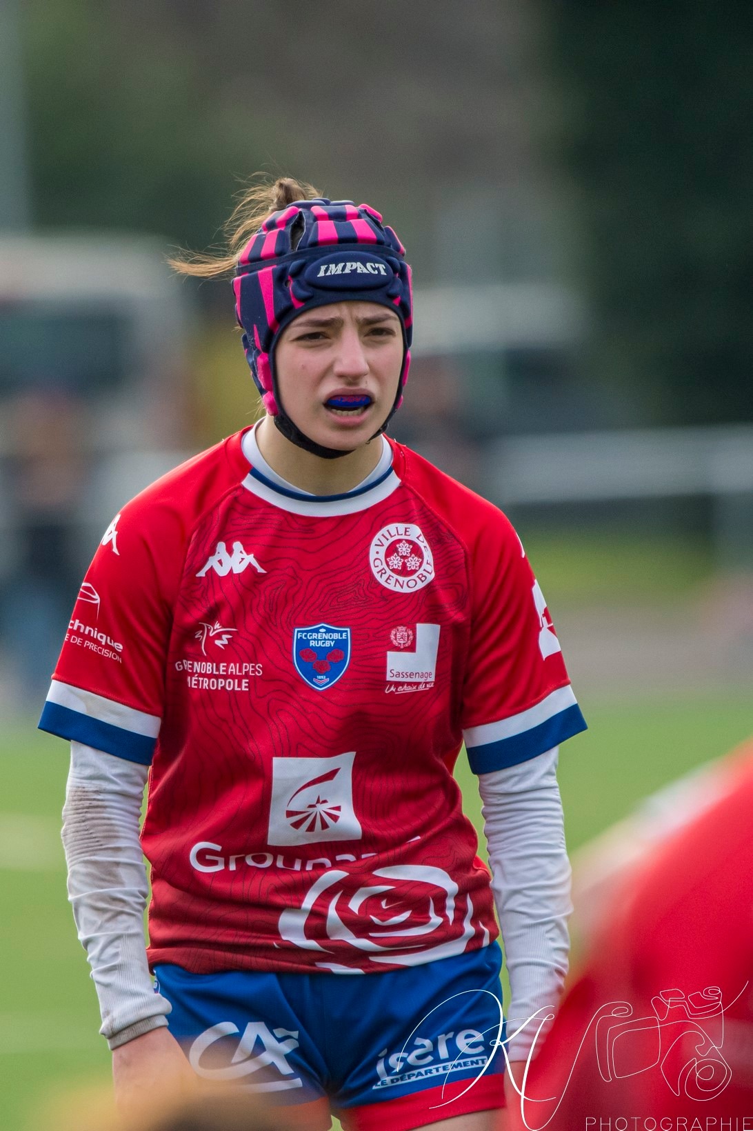 Clemence BERTHET -  FC Grenoble Rugby - Blagnac - Rugby - 2024 Élite 1 Féminine - FC Grenoble Amazones (18)  vs (13) Blagnac (#E1G24FCGBLA02) Photo by: Karine Valentin | Siuxy Sports 2024-02-18