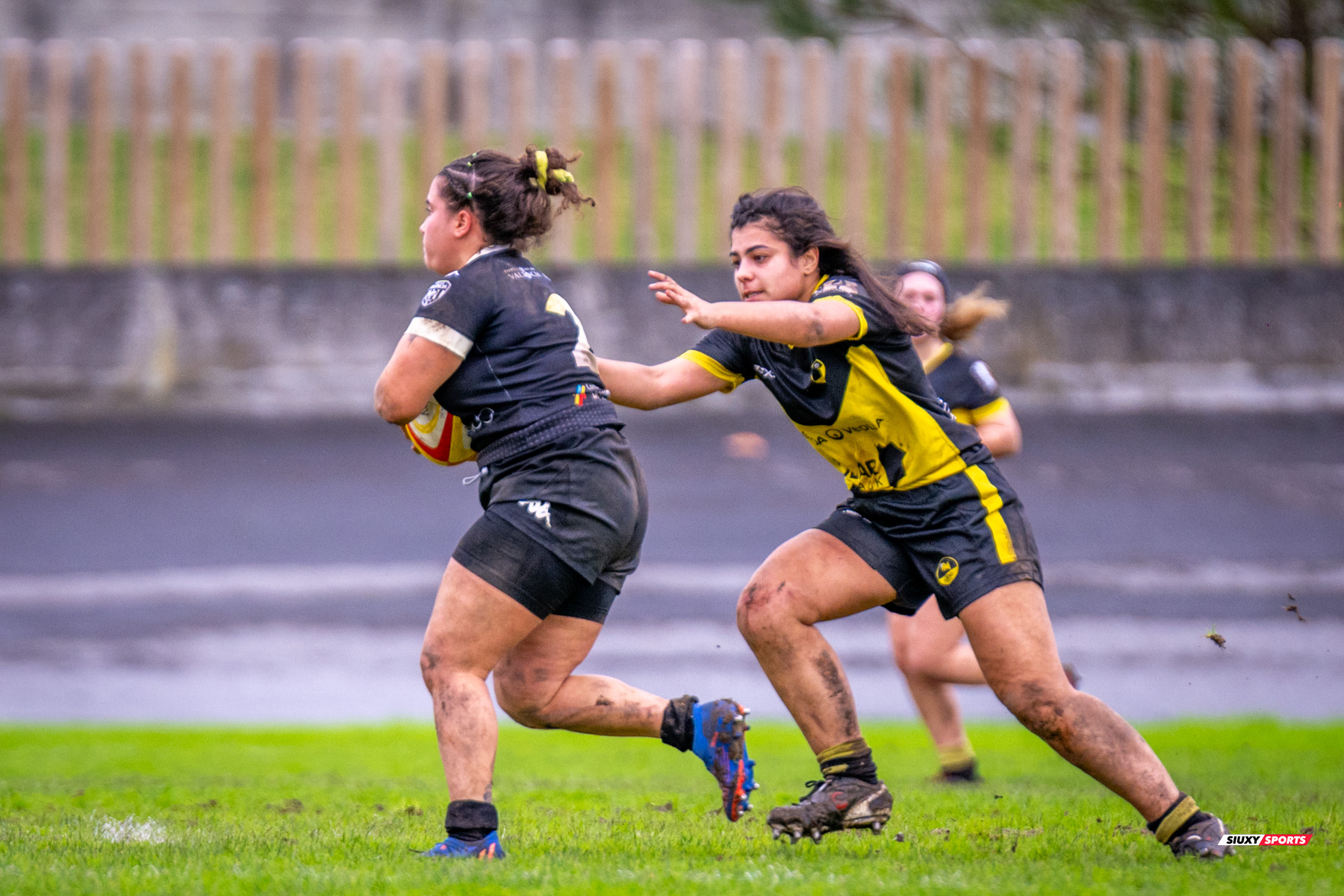  Getxo Artea Rugby Taldea - Rugby Turia - Rugby - FER 2023 - DHB F - Getxo Neskak Rt (25) vs (0) Rugby Turia (#FER23DHBGNRT12) Photo by: Fredy Monfoto | Siuxy Sports 2023-12-10