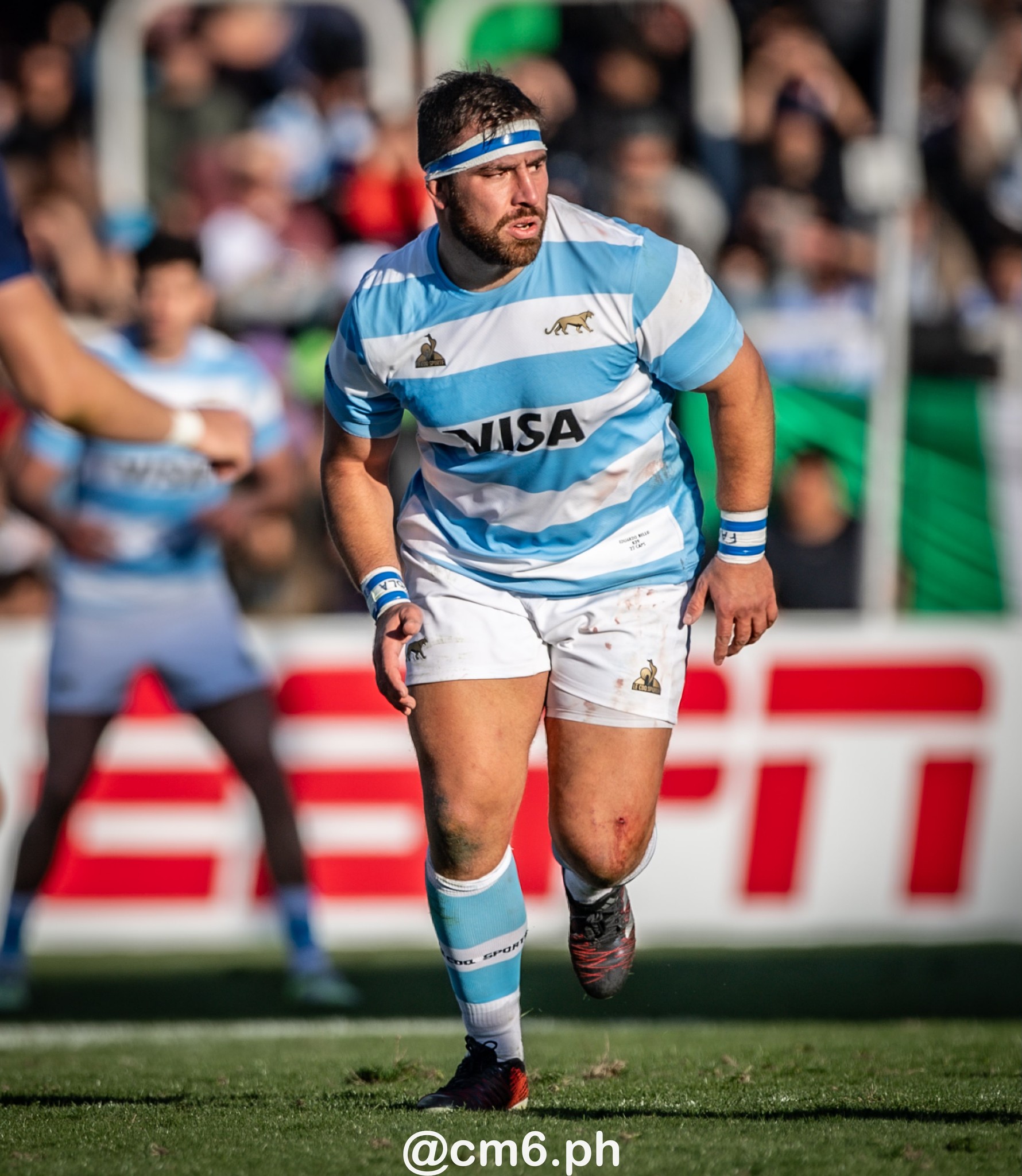 Eduardo BELLO -  Selección Argentina de Rugby XV - Équipe de France de rugby à XV - Rugby - 2024 - Los Pumas - Argentina (13) vs (28) Francia (#2024PUMFRA07) Photo by: Christian Mas | Siuxy Sports 2024-07-06