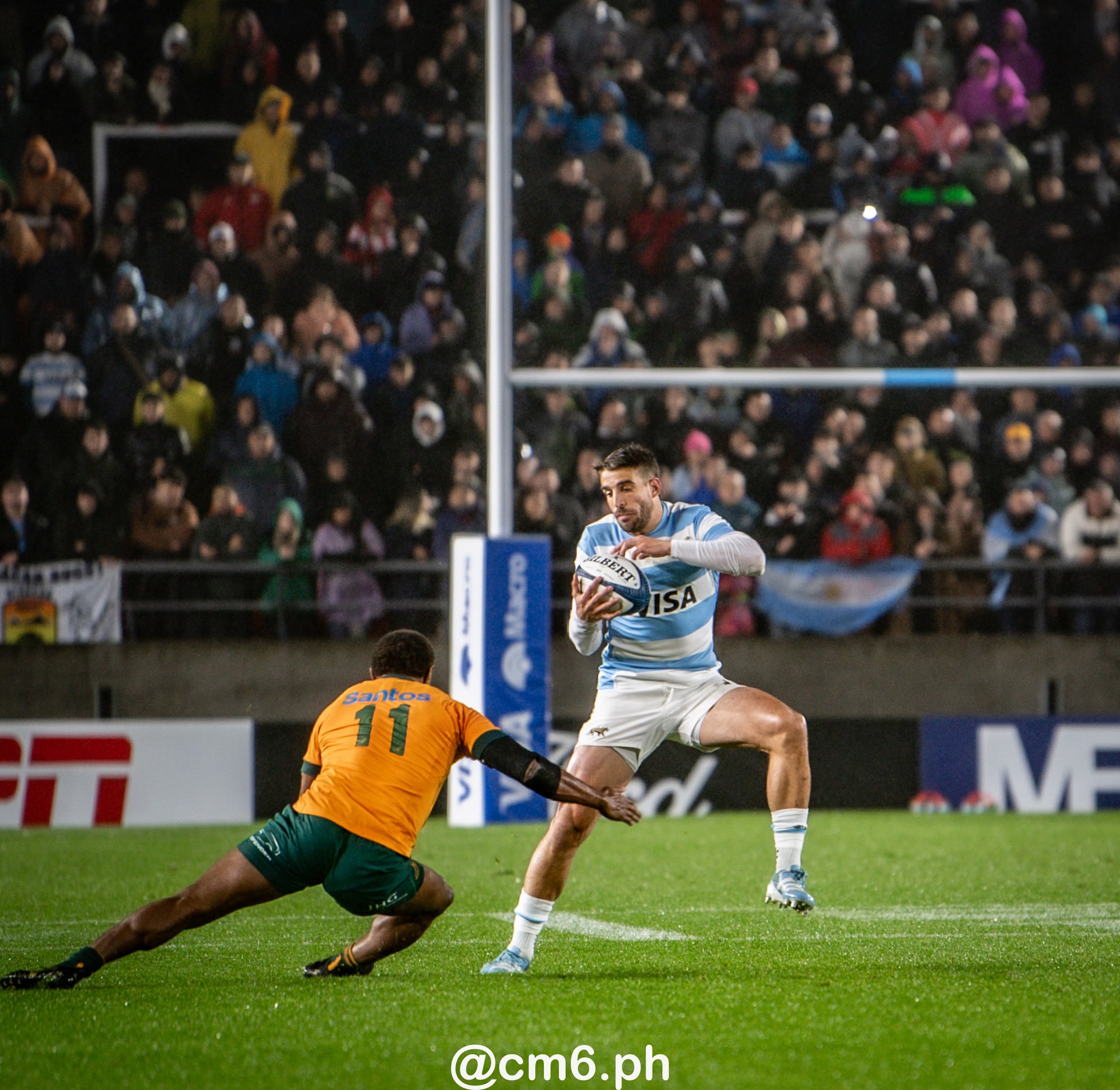  Selección Argentina de Rugby XV - Australia national rugby union team (M) - Rugby - Rugby Championship 2024 - Argentina Pumas (19) vs (20) Australia Wallabies (#CHAMP24R3ARGAUS) Photo by: Christian Mas | Siuxy Sports 2024-08-31