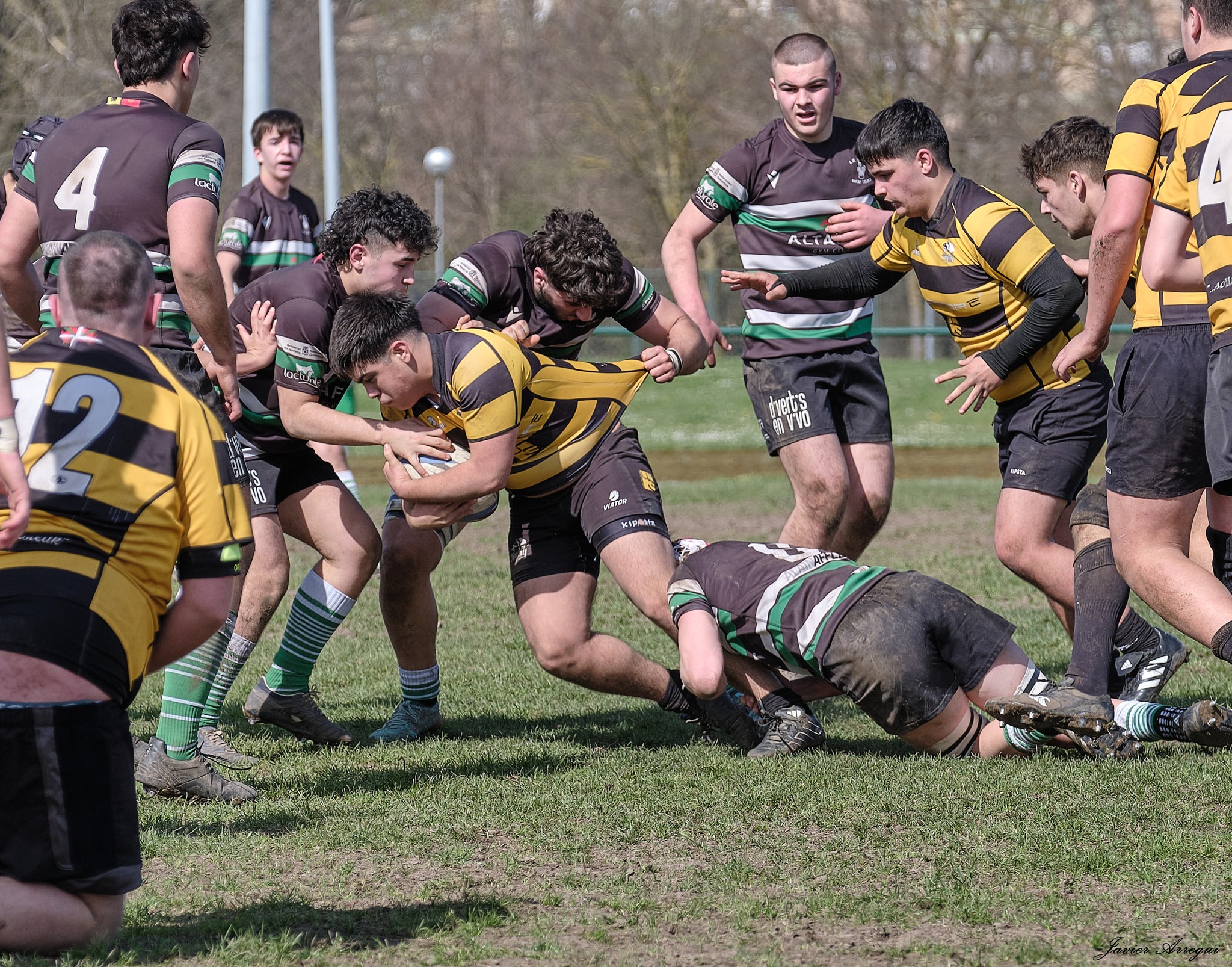  La Única Rugby Taldea - Elorrio Rugby Taldea - Rugby - FER 2024 - Sub18 - La Unica RT vs Elorrio RT (#FER24s18UNIELO03) Photo by: Javier Arregui | Siuxy Sports 2024-03-16