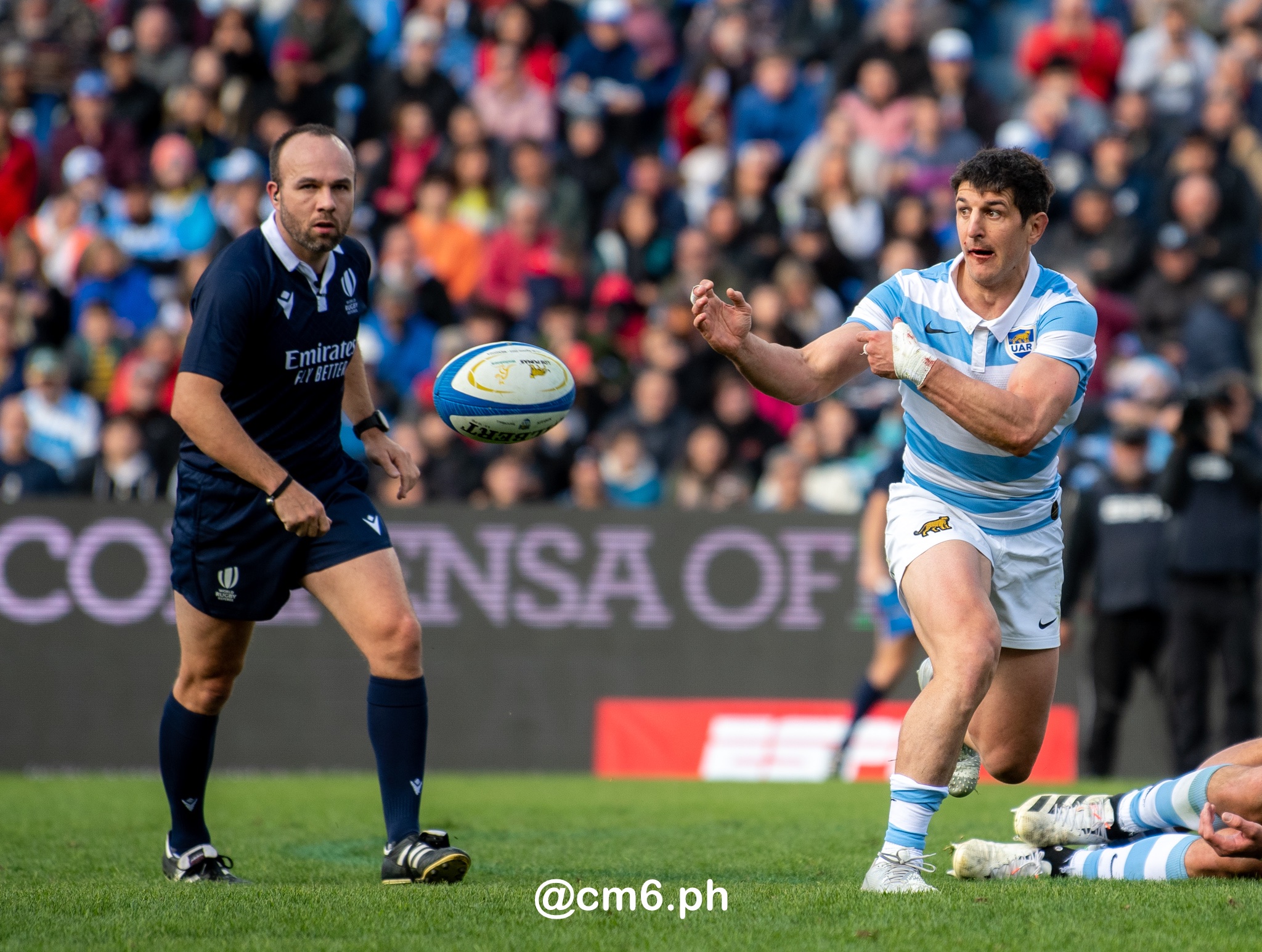  Selección Argentina de Rugby XV - Australia national rugby union team (M) - Rugby - Rugby Championship - Pumas (26) vs (41) Australia - Mendoza - Reel B (#RCH22ARGAUSb07) Photo by: Christian Mas | Siuxy Sports 2022-07-06