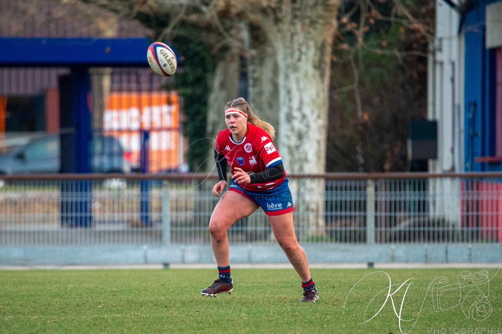  FC Grenoble Rugby - Lyon Olympique Universitaire - Rugby - FFR 2024 - Elite 1 Fém - FCG Amazones (8) vs (5) LOU (#FFR24E1FFCGLOU12) Photo by: Karine Valentin | Siuxy Sports 2024-12-14