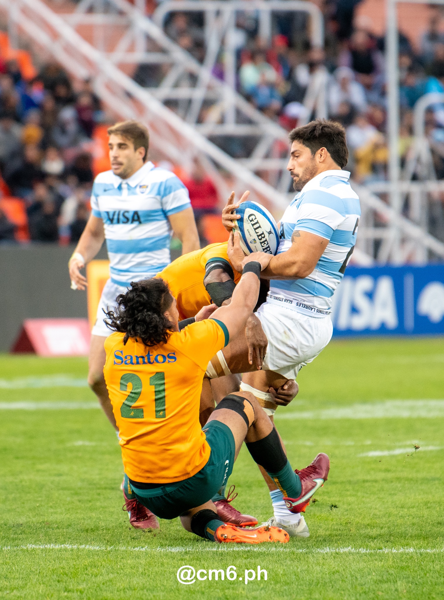  Selección Argentina de Rugby XV - Australia national rugby union team (M) - Rugby - Rugby Championship - Pumas (26) vs (41) Australia - Mendoza - Reel B (#RCH22ARGAUSb07) Photo by: Christian Mas | Siuxy Sports 2022-07-06