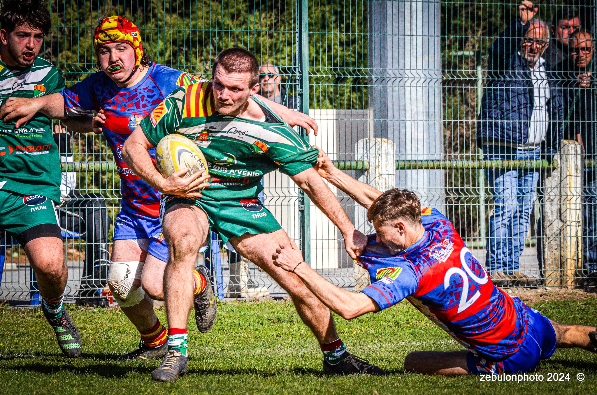  SCAR ESC-BAC - US Thuirinoise - Rugby - Fed3 2024 - SCAR ESC-BAC vs US Thuirinoise - R       (#F324SEBUSTR03) Photo by: Photo Zebulon | Siuxy Sports 2024-03-09