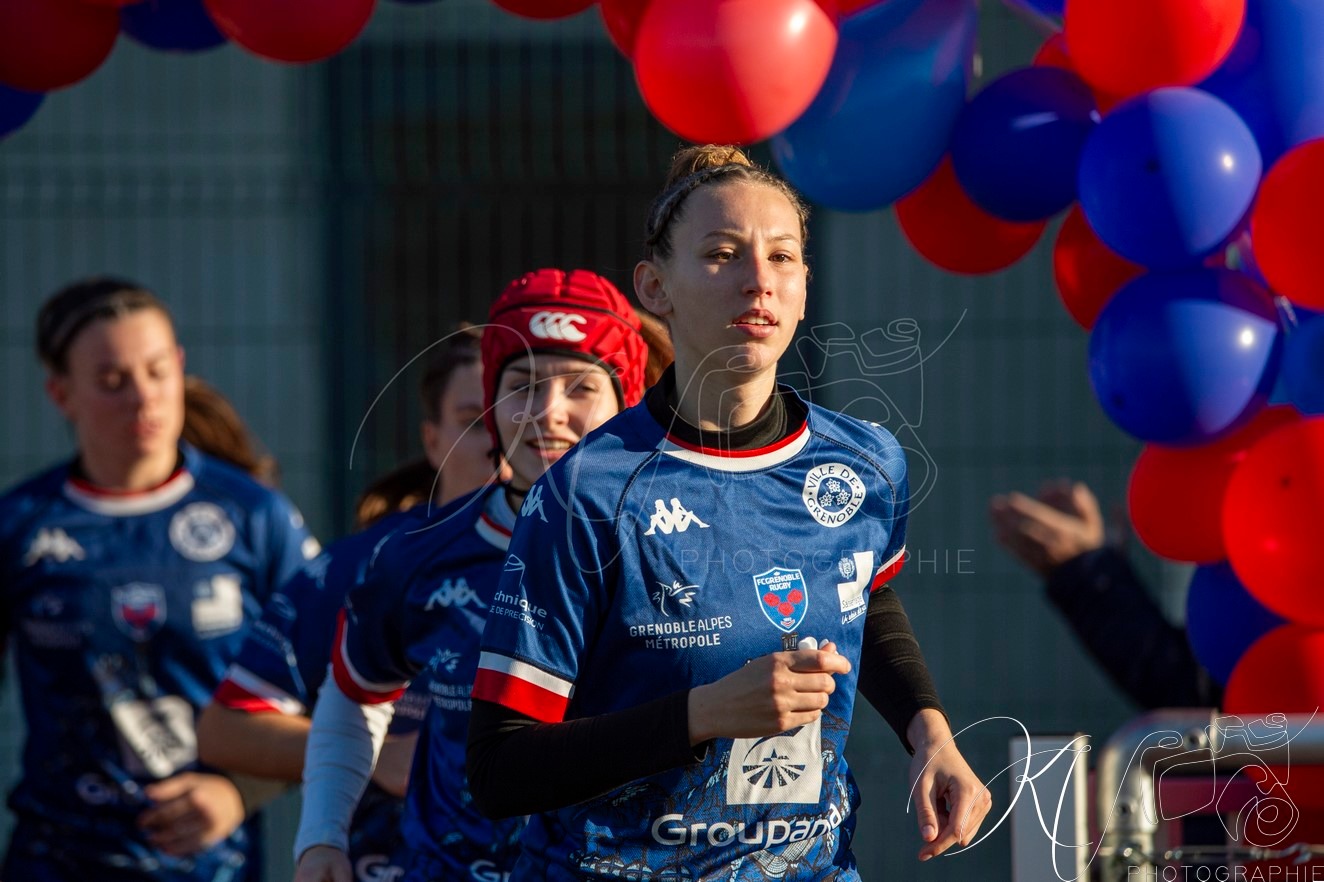  FC Grenoble Rugby - ASM Romagnat rugby féminin - Rugby - FFR 2024 - Réserve Élite - FCG Amazones vs ASM Romagnat (#FFR24REFCGASMR11) Photo by: Karine Valentin | Siuxy Sports 2024-11-30