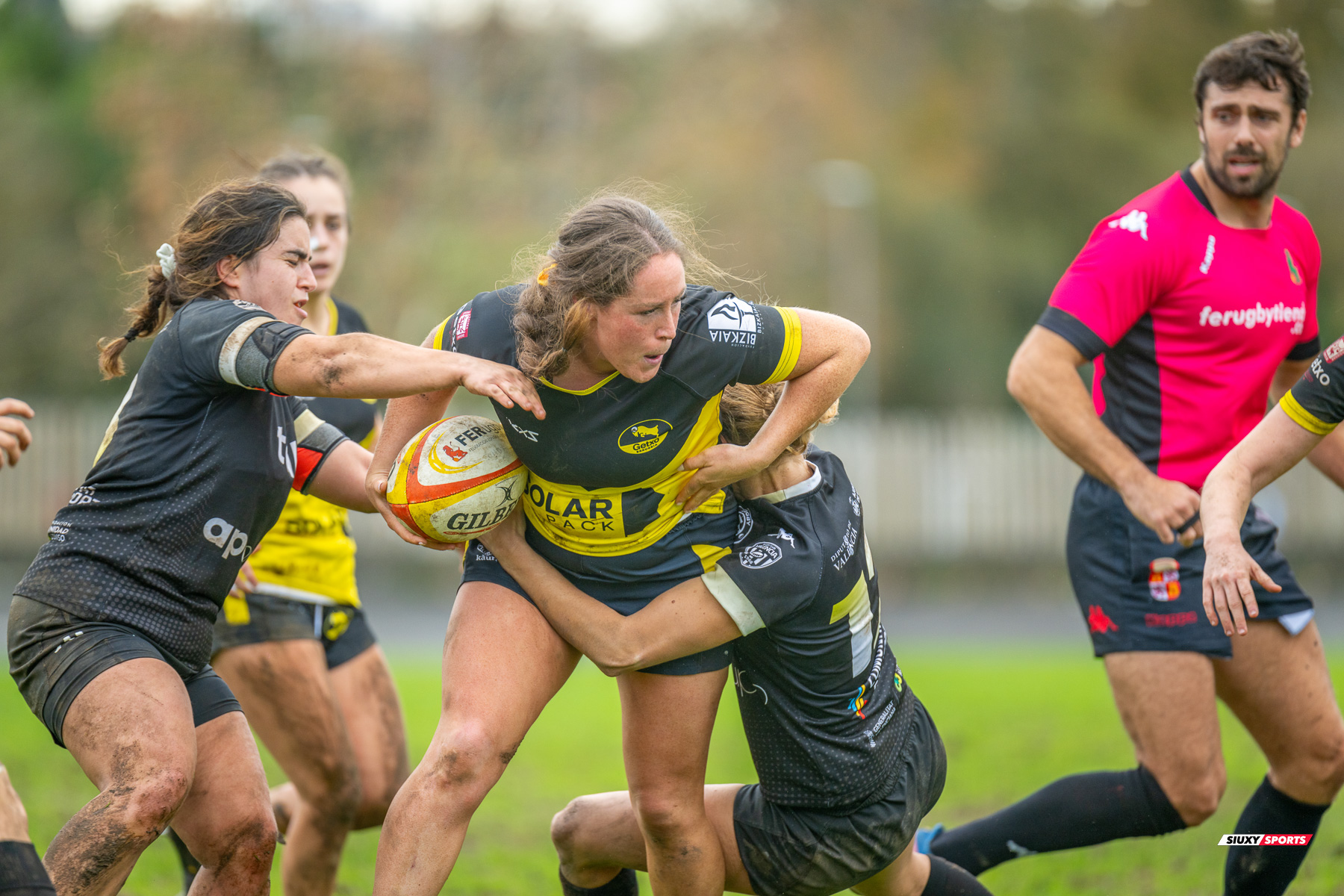  Getxo Artea Rugby Taldea - Rugby Turia - Rugby - FER 2023 - DHB F - Getxo Neskak Rt (25) vs (0) Rugby Turia (#FER23DHBGNRT12) Photo by: Fredy Monfoto | Siuxy Sports 2023-12-10