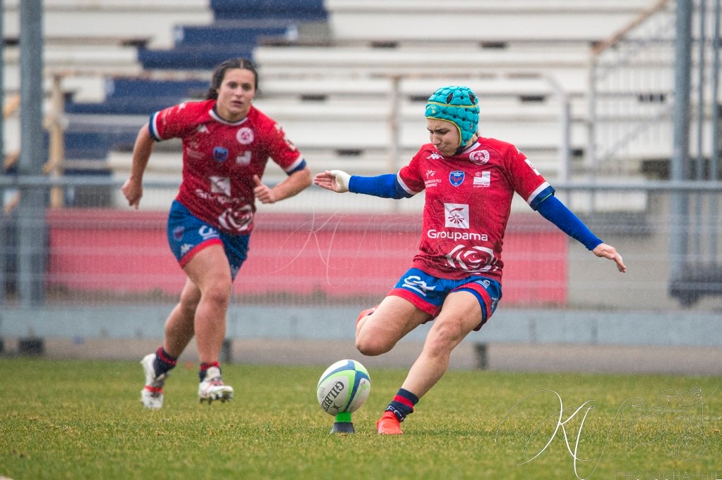  FC Grenoble Rugby - Stade Toulousain - Rugby - FFR 2024 - Élite 1 Fém - FC Grenoble (15) vs (15) Stade Toulousain RF (#FFR24E1FFCGST12) Photo by: Karine Valentin | Siuxy Sports 2024-12-07