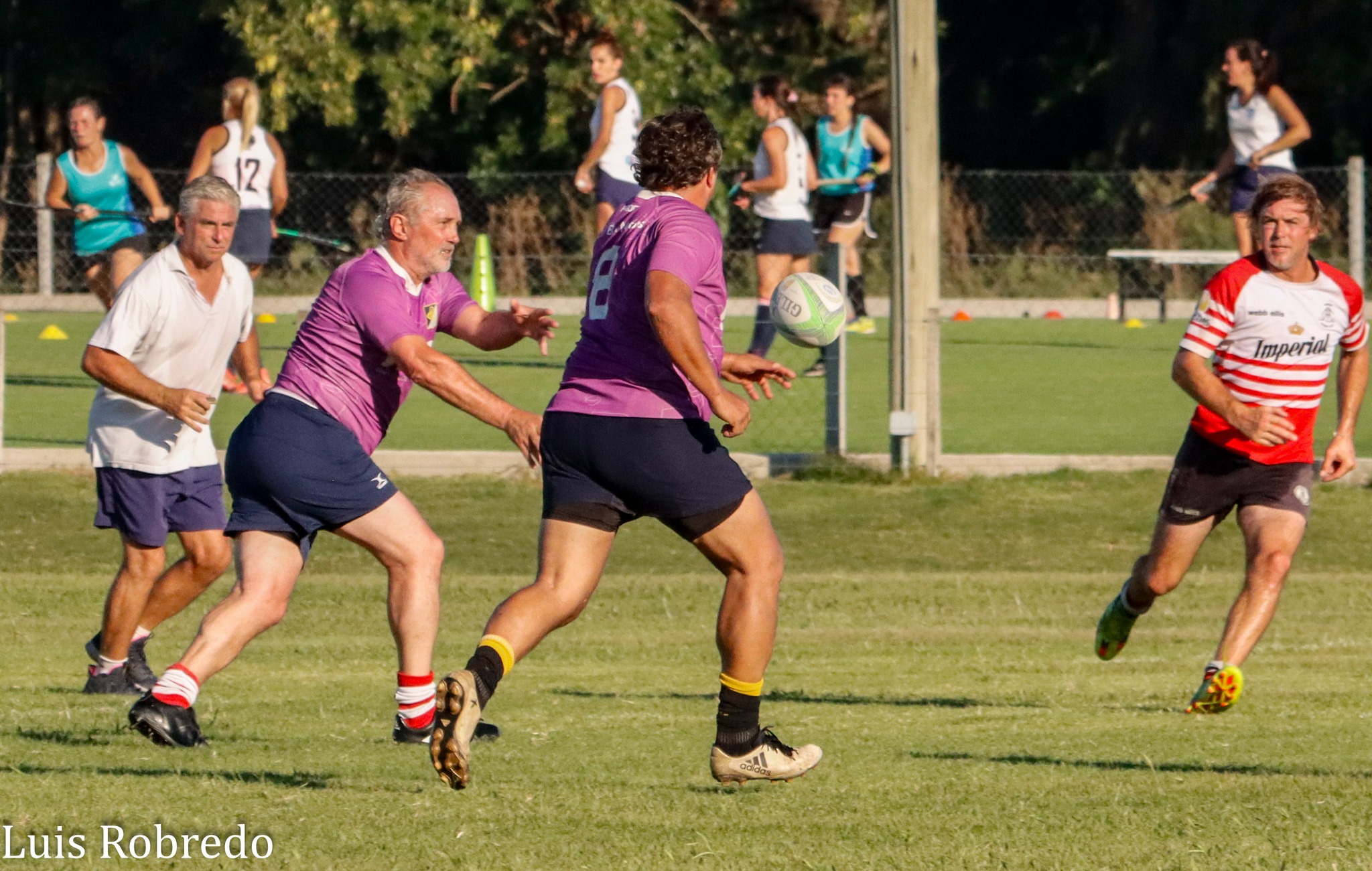  Areco Rugby Club - Club Champagnat - RugbyV - 6TO ENCUENTRO DE VETERANOS DEL ARECO RUGBY CLUB - Areco vs Champagnat (#2024ENCVETARCCHA03) Photo by: Luis Robredo | Siuxy Sports 2024-03-09