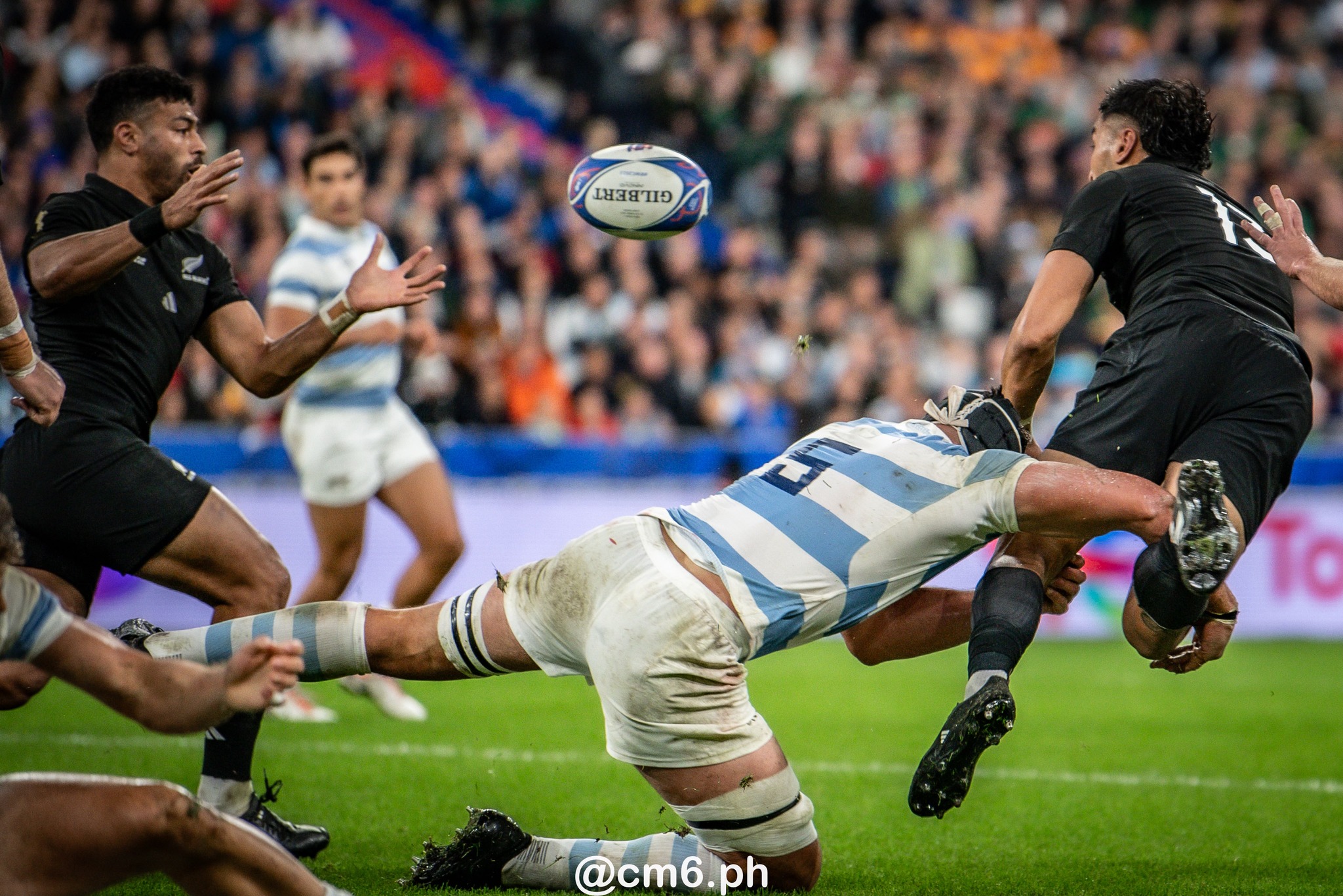 Tomás LAVANINI -  Selección Argentina de Rugby XV - New Zealand national rugby union team - Rugby - RWC 2023 - Semi final - Los Pumas (6) vs (44) All Blacks (#RWC23ARGNZL10) Photo by: Christian Mas | Siuxy Sports 2023-10-27