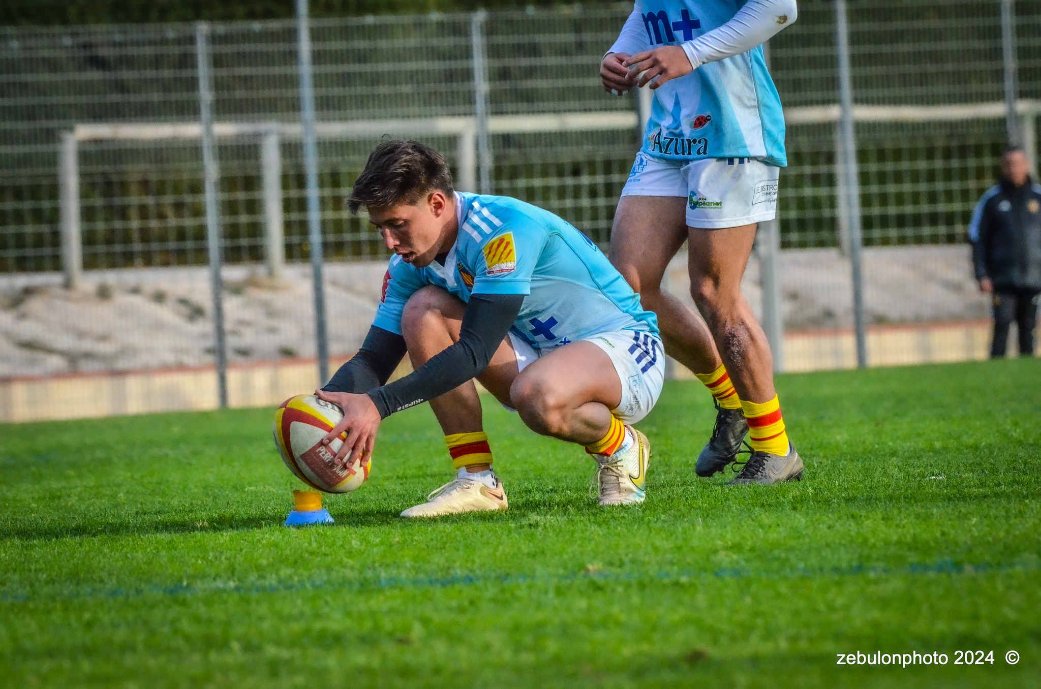  US Arlequins Perpignanais - RC Toulonnais - Rugby - Espoirs - USAP vs RCT (#ESP24USAPRCT02) Photo by: Photo Zebulon | Siuxy Sports 2024-02-10