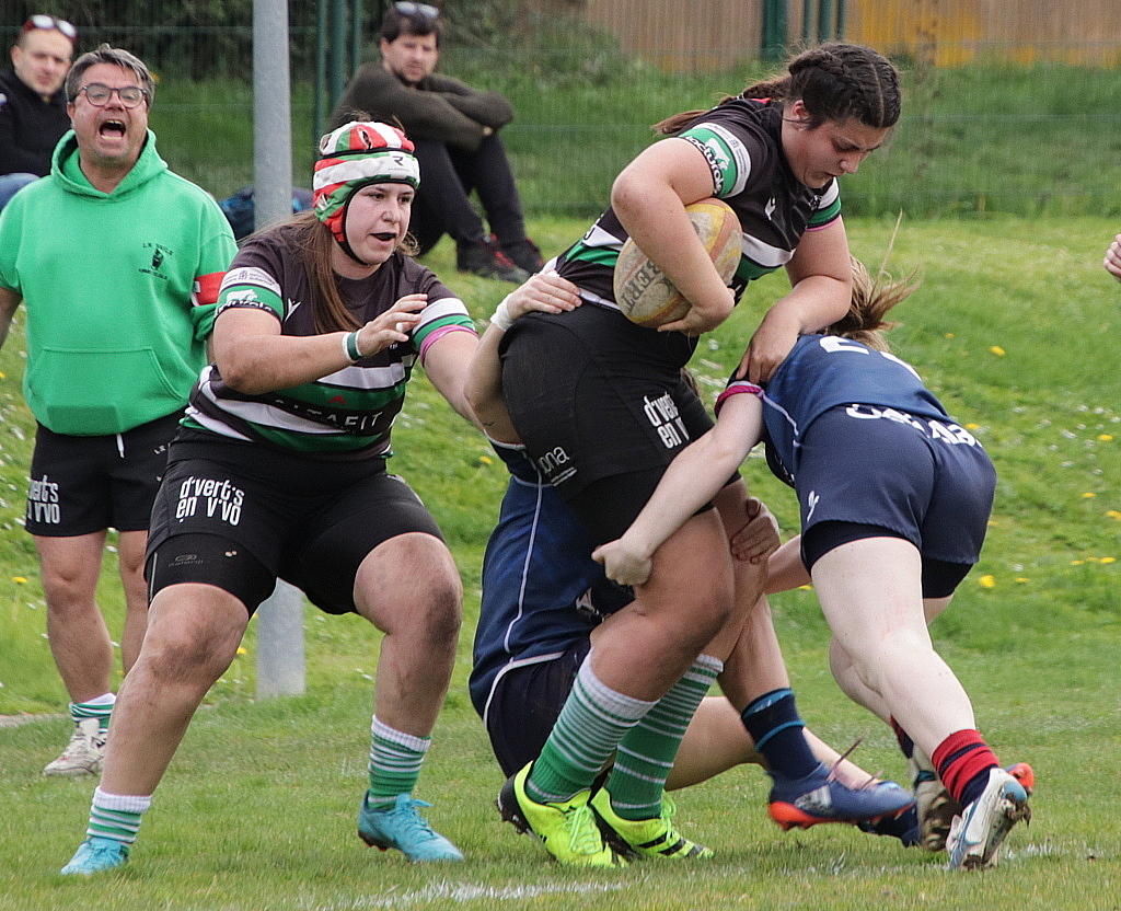  La Única Rugby Taldea - Bera Bera Rugby Taldea - Rugby - FER 2024 - Sr Fem - La Unica RT (12) vs (12) Bera Bera RT - Neskak (#FER24UNIBER03) Photo by:  | Siuxy Sports 2024-03-16