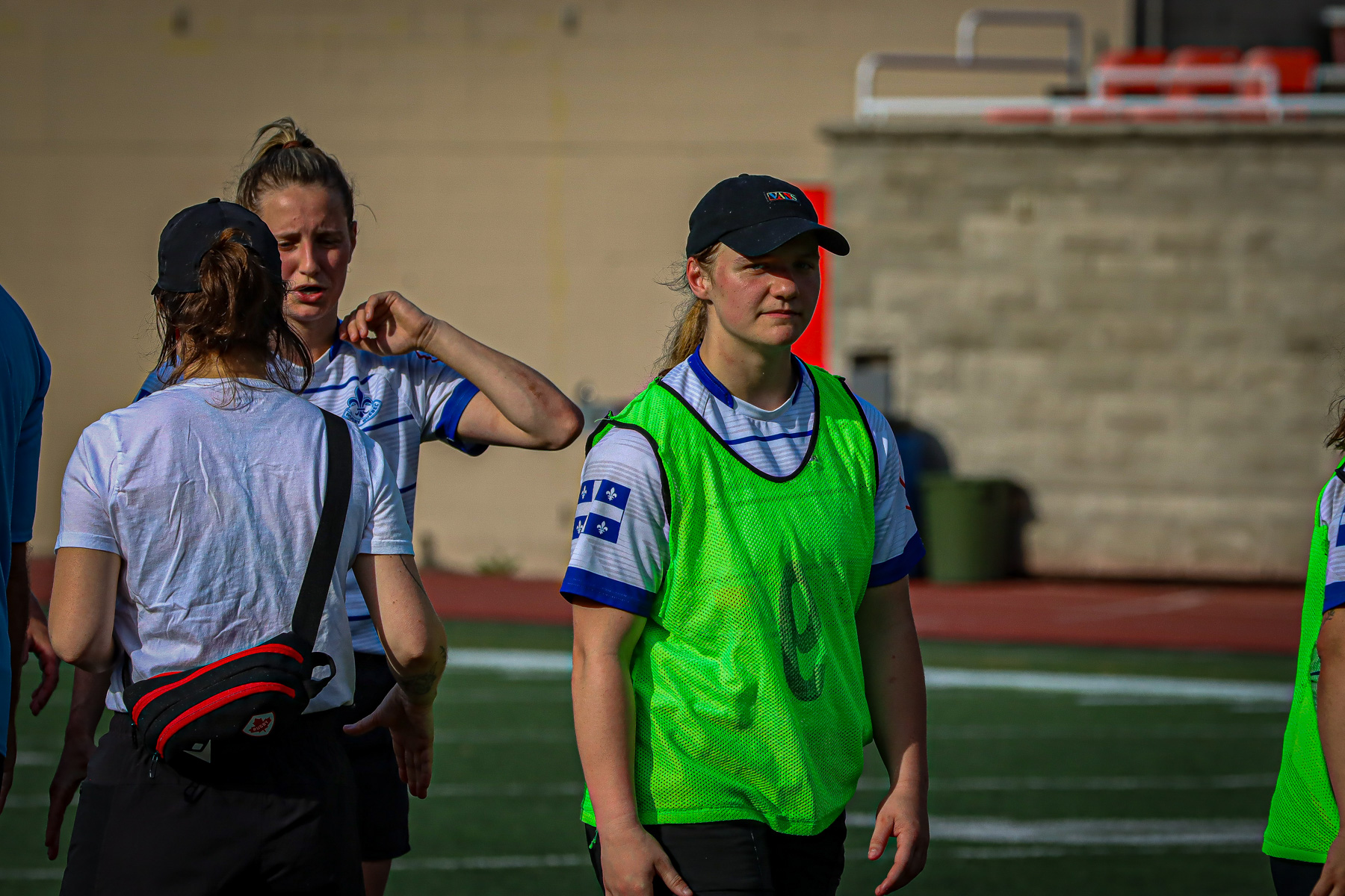  Équipe féminine - Rugby Québec - Ontario Blues (w) - Rugby - QORC-CROQ 2024 - FINALS - QUÉBEC EST (37) VS (13) ONTARIO EST - 1ST POSITION - Reel Mayarts (#QORC24QCEONE16) Photo by: Photo Mayarts | Siuxy Sports 2024-06-01