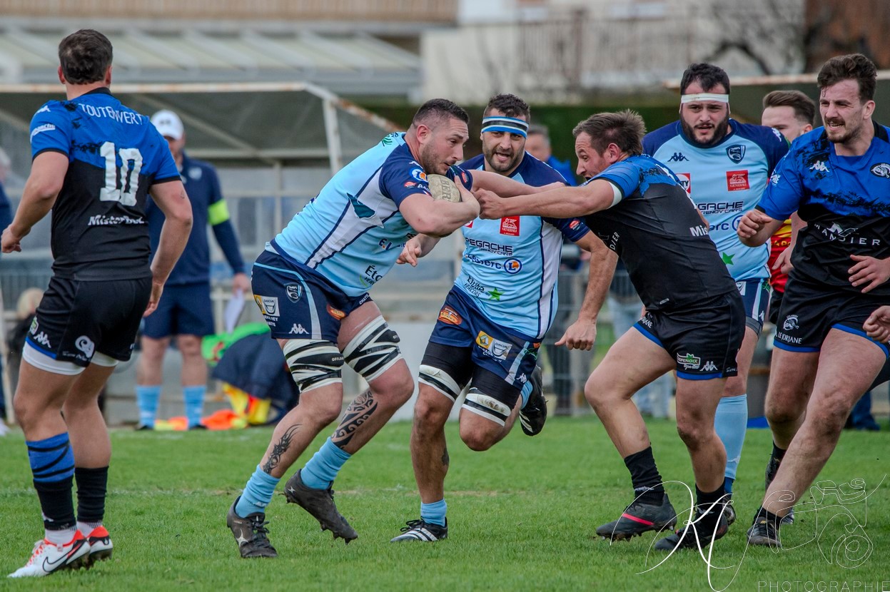  Saint-Marcellin Sports - US Vinay - Rugby - FFR 2024 Fed2 - SMS (13) vs (19) US Vinay (#FFR24F2SMSUSV03) Photo by: Karine Valentin | Siuxy Sports 2024-03-31