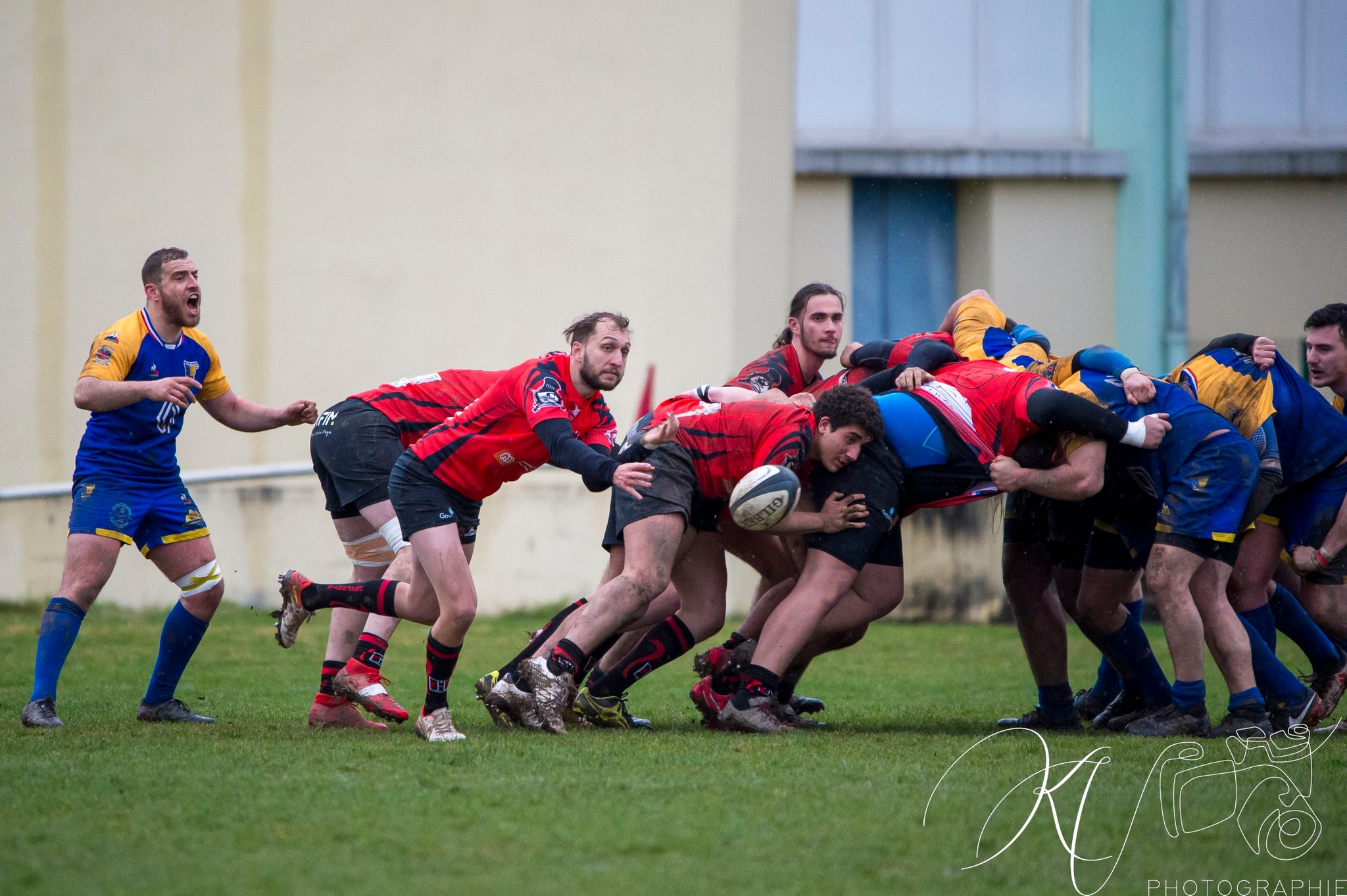  US Deux Ponts - US Renage Rives Rugby - Rugby - Fed2 2024 - US Deux Ponts vs Renage Rives (#F224US2PRRR03) Photo by: Karine Valentin | Siuxy Sports 2024-03-03