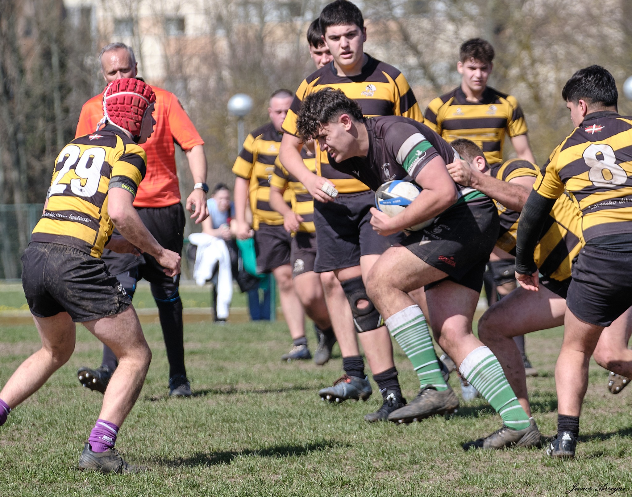  La Única Rugby Taldea - Elorrio Rugby Taldea - Rugby - FER 2024 - Sub18 - La Unica RT vs Elorrio RT (#FER24s18UNIELO03) Photo by: Javier Arregui | Siuxy Sports 2024-03-16