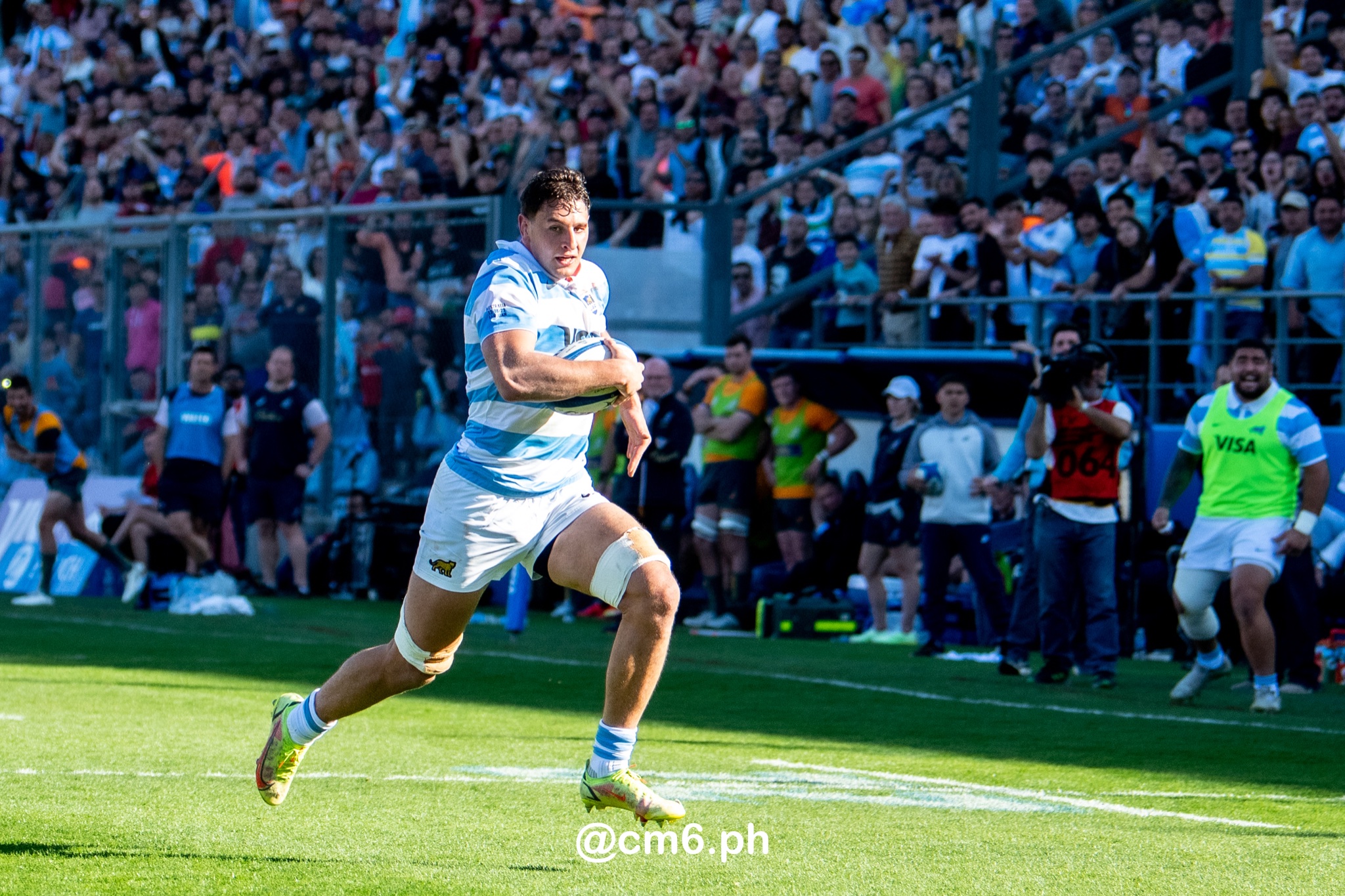  Selección Argentina de Rugby XV - Australia national rugby union team (M) - Rugby - Rugby Championship - Pumas (26) vs (41) Australia - Mendoza - Reel A (#RCH22ARGAUSa07) Photo by: Christian Mas | Siuxy Sports 2022-07-06