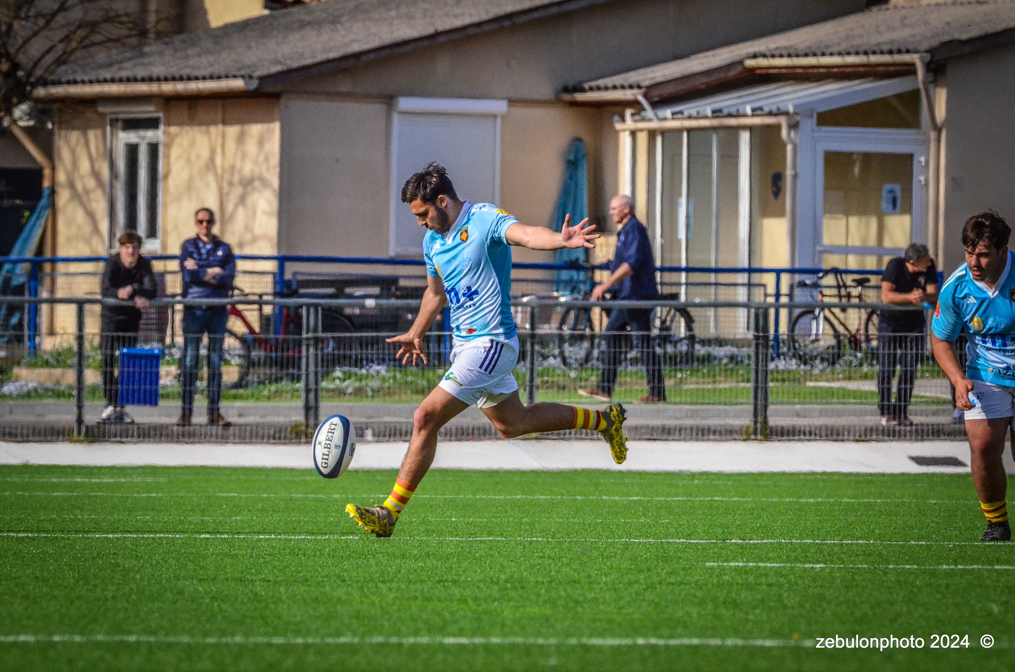  Montpellier Hérault Rugby - US Arlequins Perpignanais - Rugby - 2024 Espoirs - Montpellier (18) vs (7) Perpignan (#ESP24MHRUSAP03) Photo by: Photo Zebulon | Siuxy Sports 2024-03-16