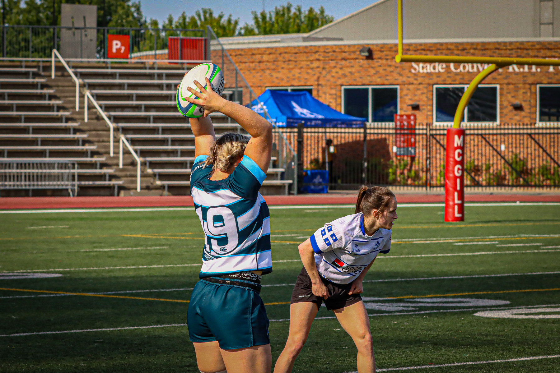  Équipe féminine - Rugby Québec - Ontario Blues (w) - Rugby - QORC-CROQ 2024 - FINALS - QUÉBEC EST (37) VS (13) ONTARIO EST - 1ST POSITION - Reel Mayarts (#QORC24QCEONE16) Photo by: Photo Mayarts | Siuxy Sports 2024-06-01