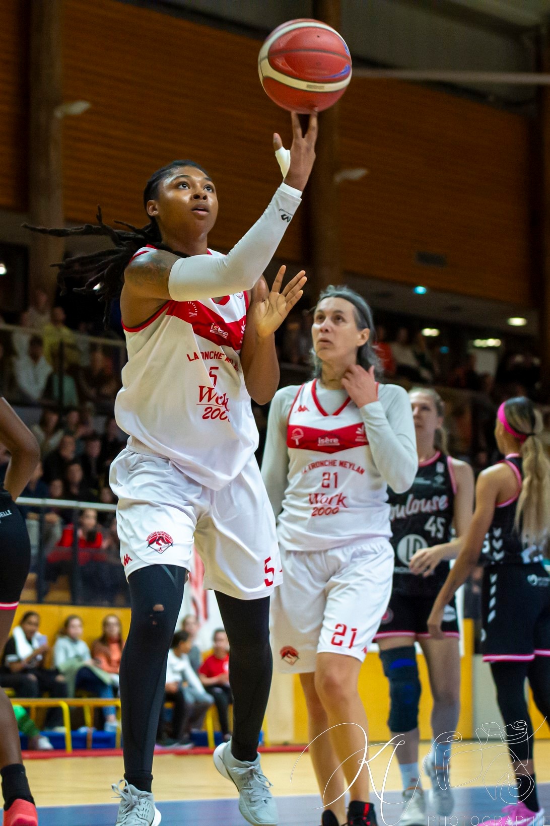  BC Tronche Meylan - Toulouse Métropole Basket - Basketball - FFB 2024 - LF2 - BCTM(81) vs (70) Toulouse MB  (#FFBB24LF2TMTO03) Photo by: Karine Valentin | Siuxy Sports 2024-03-23