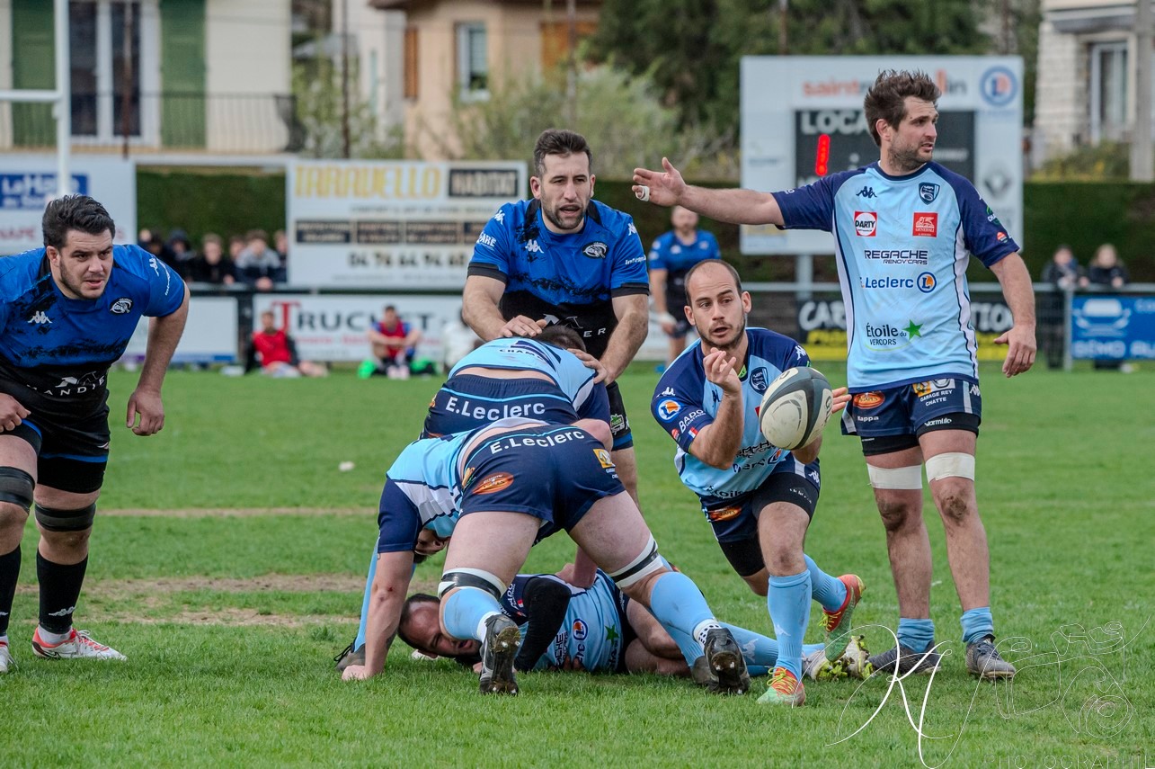  Saint-Marcellin Sports - US Vinay - Rugby - FFR 2024 Fed2 - SMS (13) vs (19) US Vinay (#FFR24F2SMSUSV03) Photo by: Karine Valentin | Siuxy Sports 2024-03-31